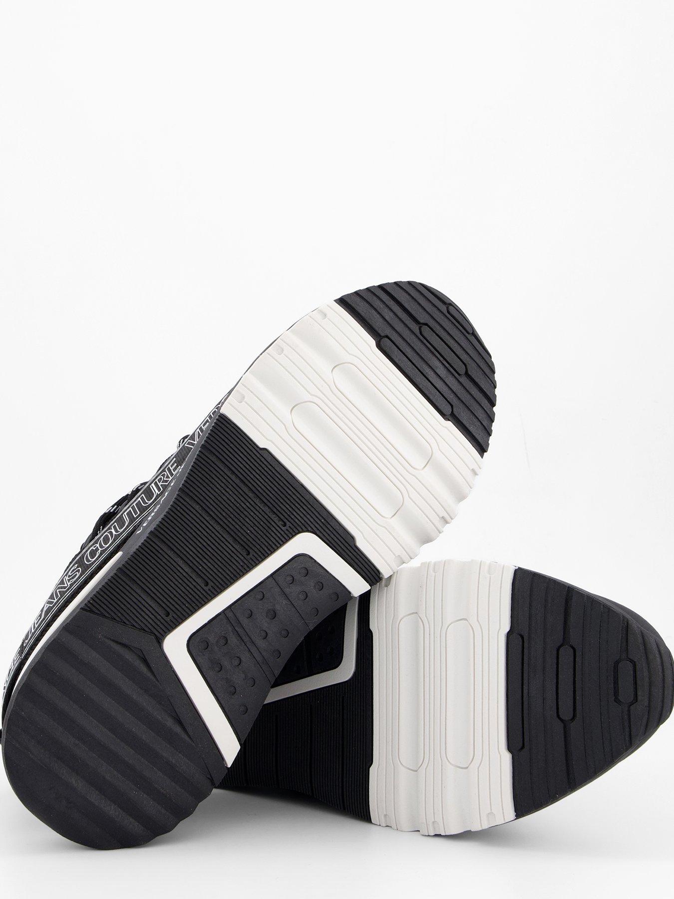 Image 4 of 6 of Versace Jeans Couture Lace Up Trainers - Black