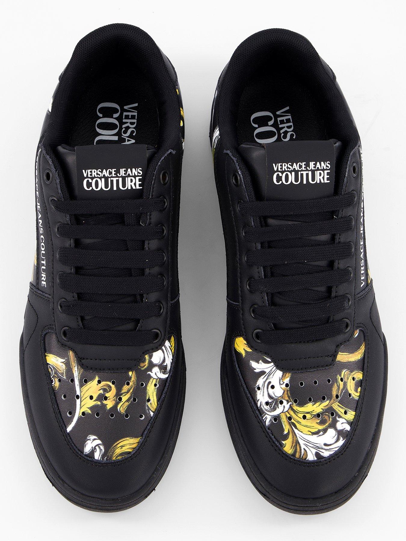 versace-jeans-couture-barocco-logo-leather-trainers-blackoutfit