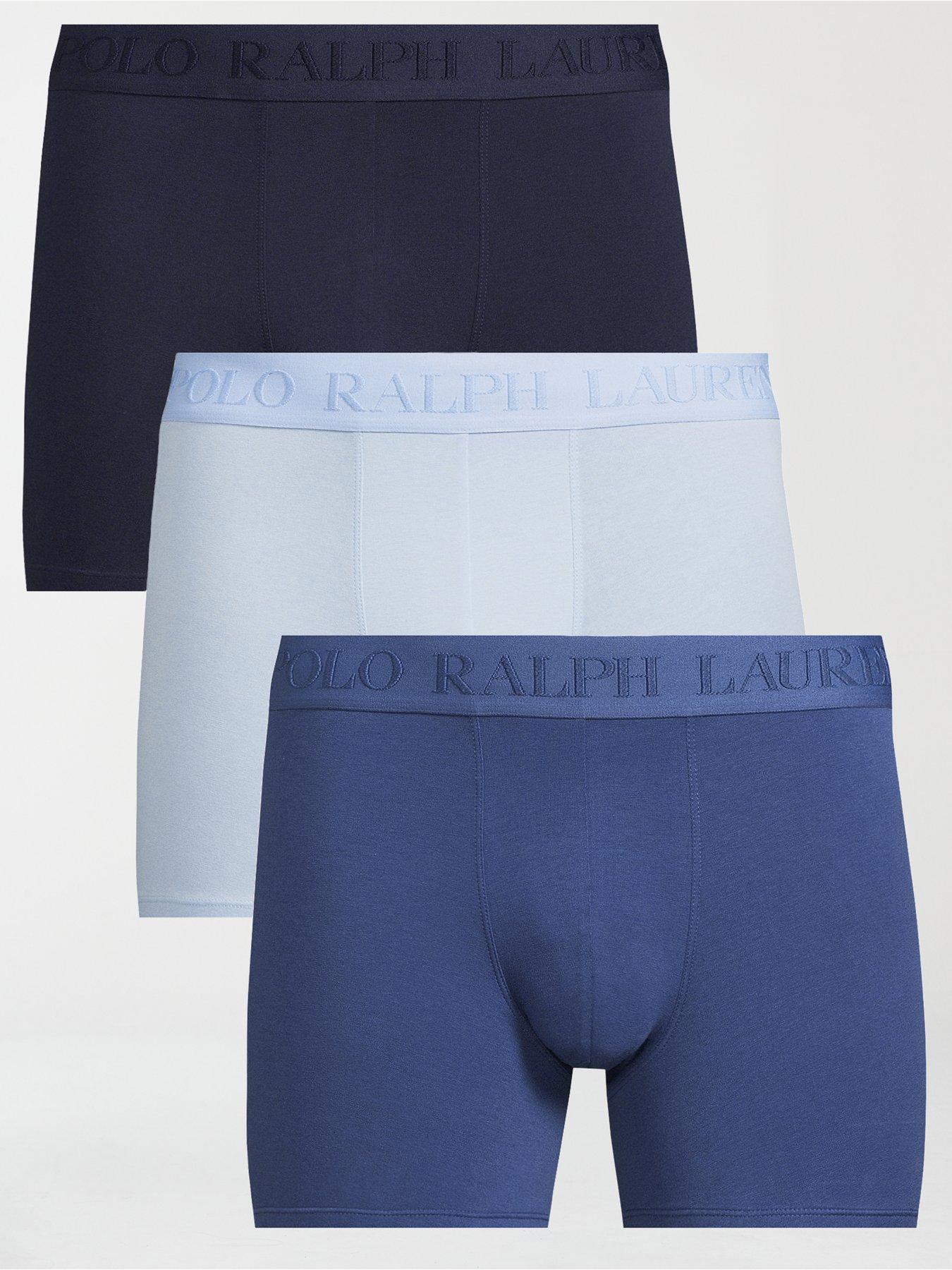 undefined Polo Ralph Lauren 3 Pack Boxer Brief - Blue