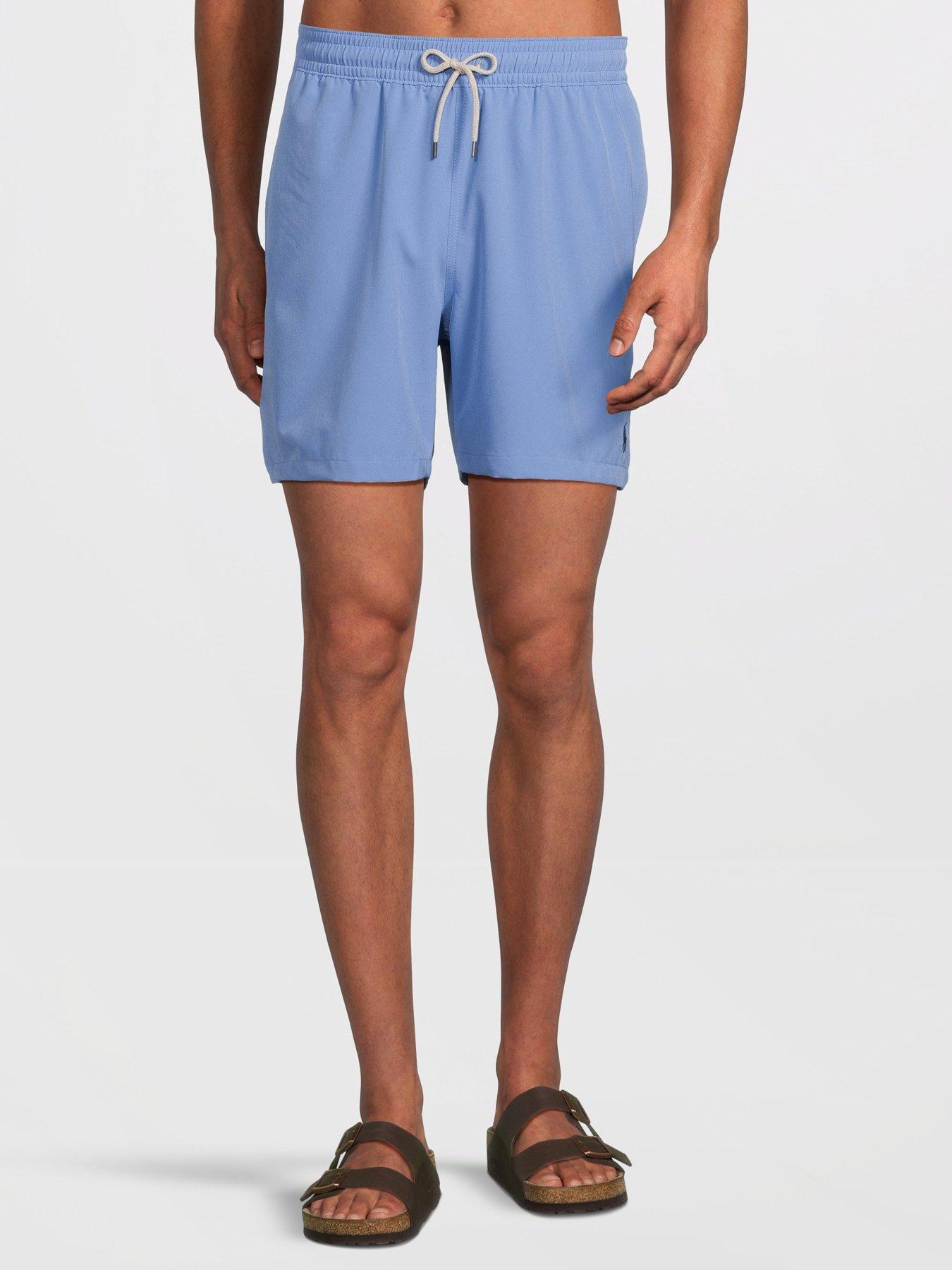 undefined Traveller Mid Trunk Swim Shorts - Blue
