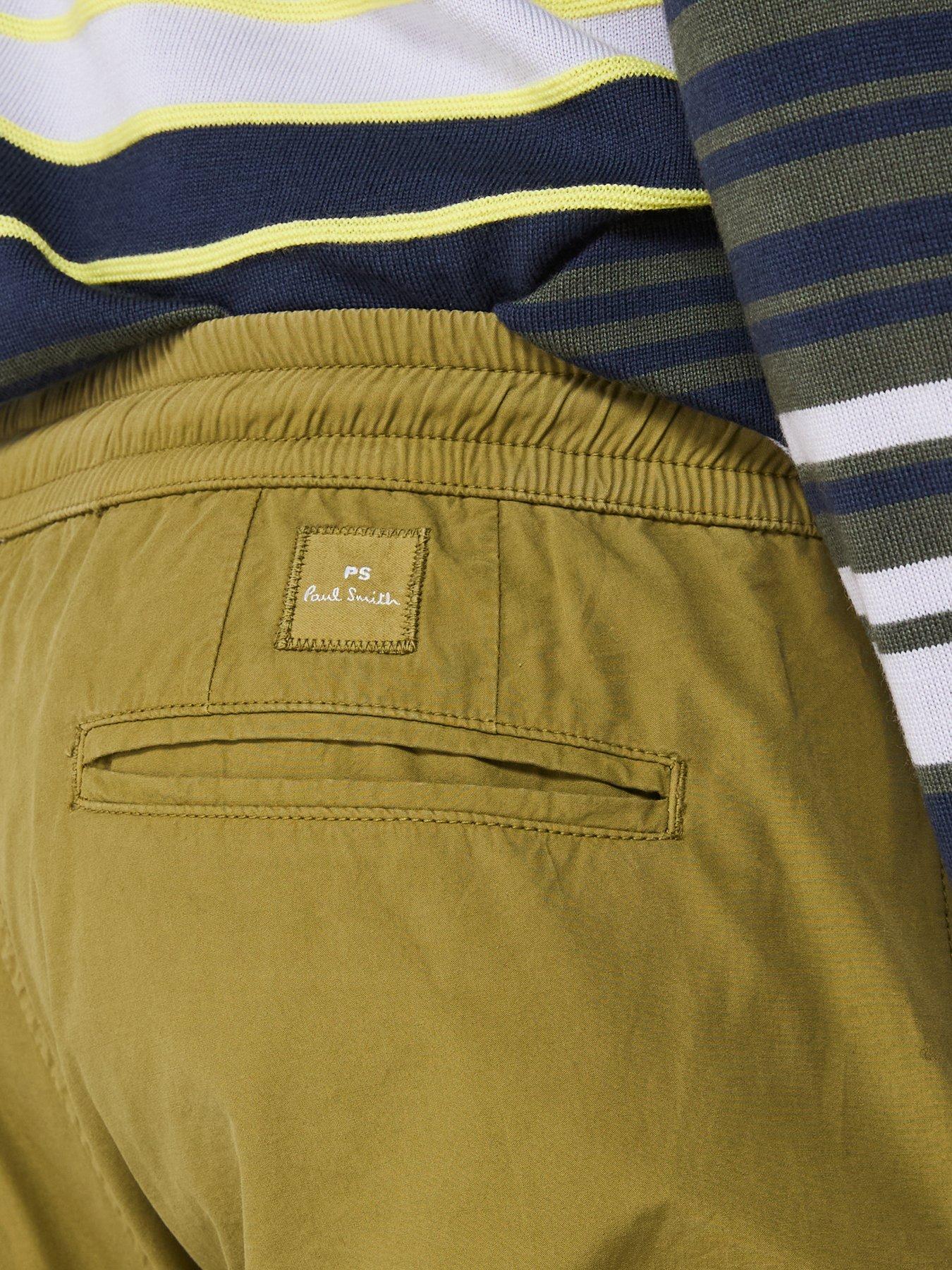 Image 5 of 5 of PS PAUL SMITH Drawstring Trousers - Green