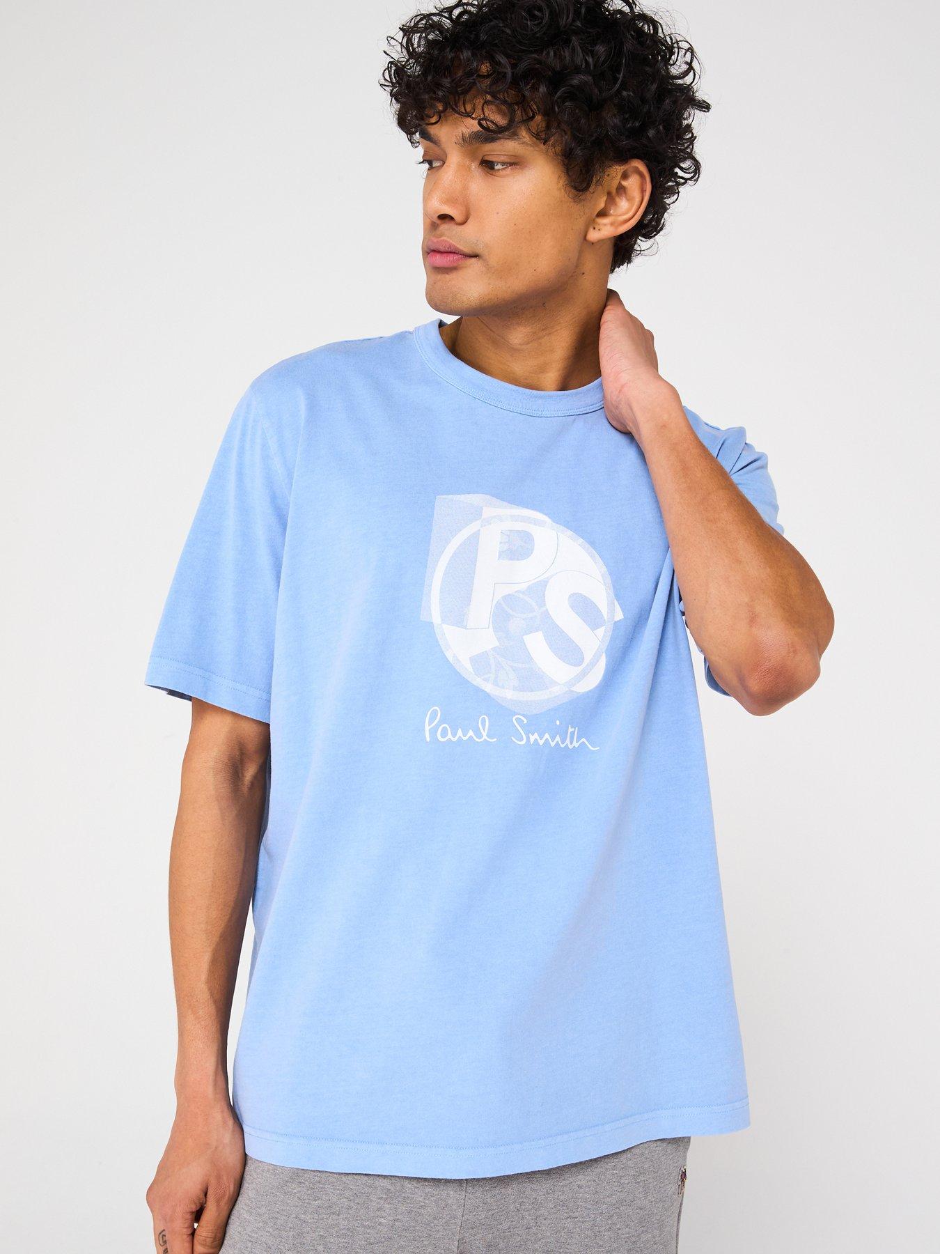 undefined Tonal Logo T-Shirt - Blue