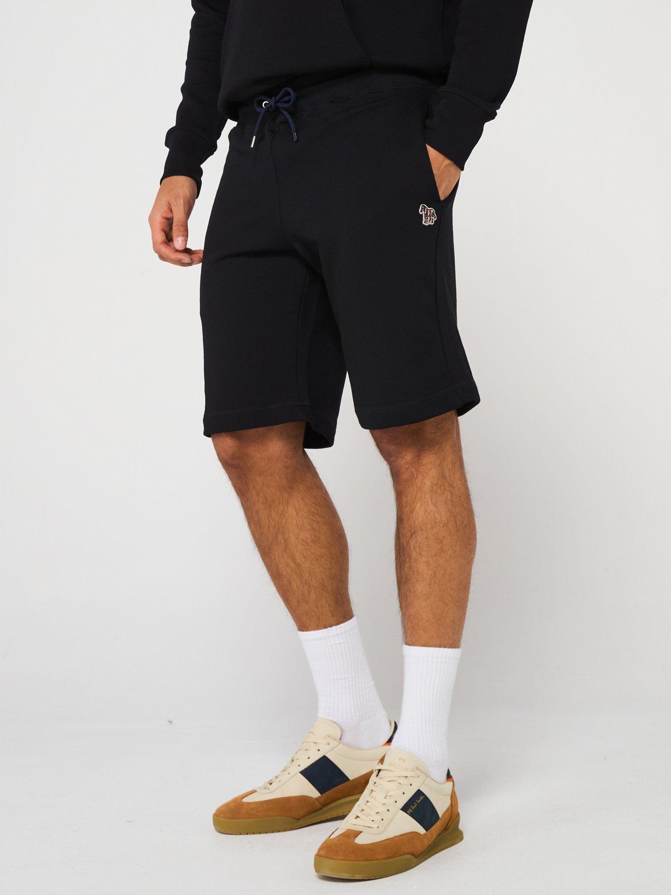 ps-paul-smith-regular-fit-zebra-shorts-blackfront