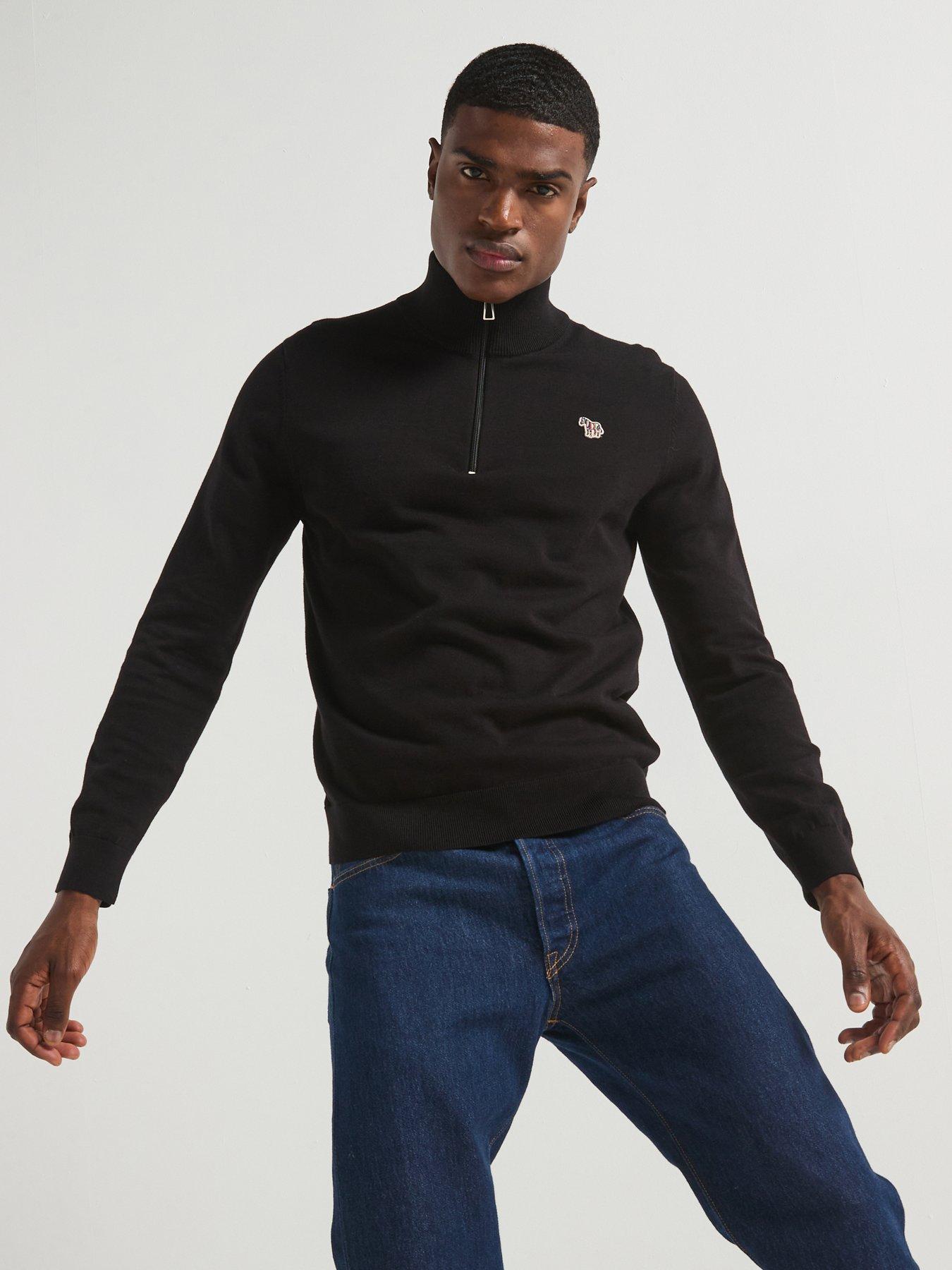 ps-paul-smith-half-zip-zebra-badge-sweat-top-black