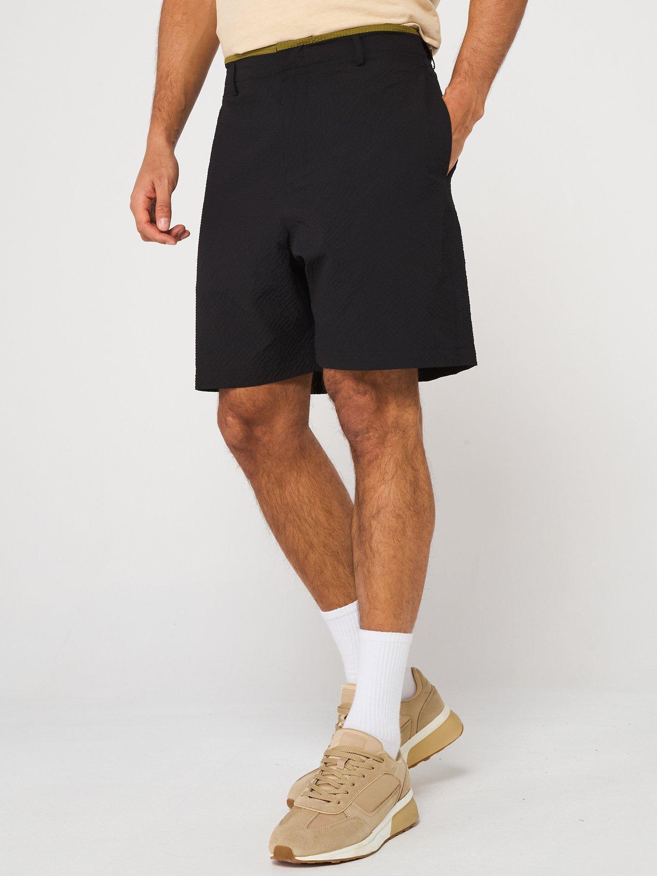 ps-paul-smith-bubble-seersucker-shorts-black