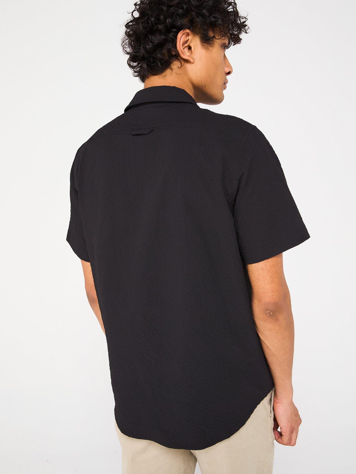 Image 2 of 5 of PS PAUL SMITH Short Sleeve Utility Shirt - Black