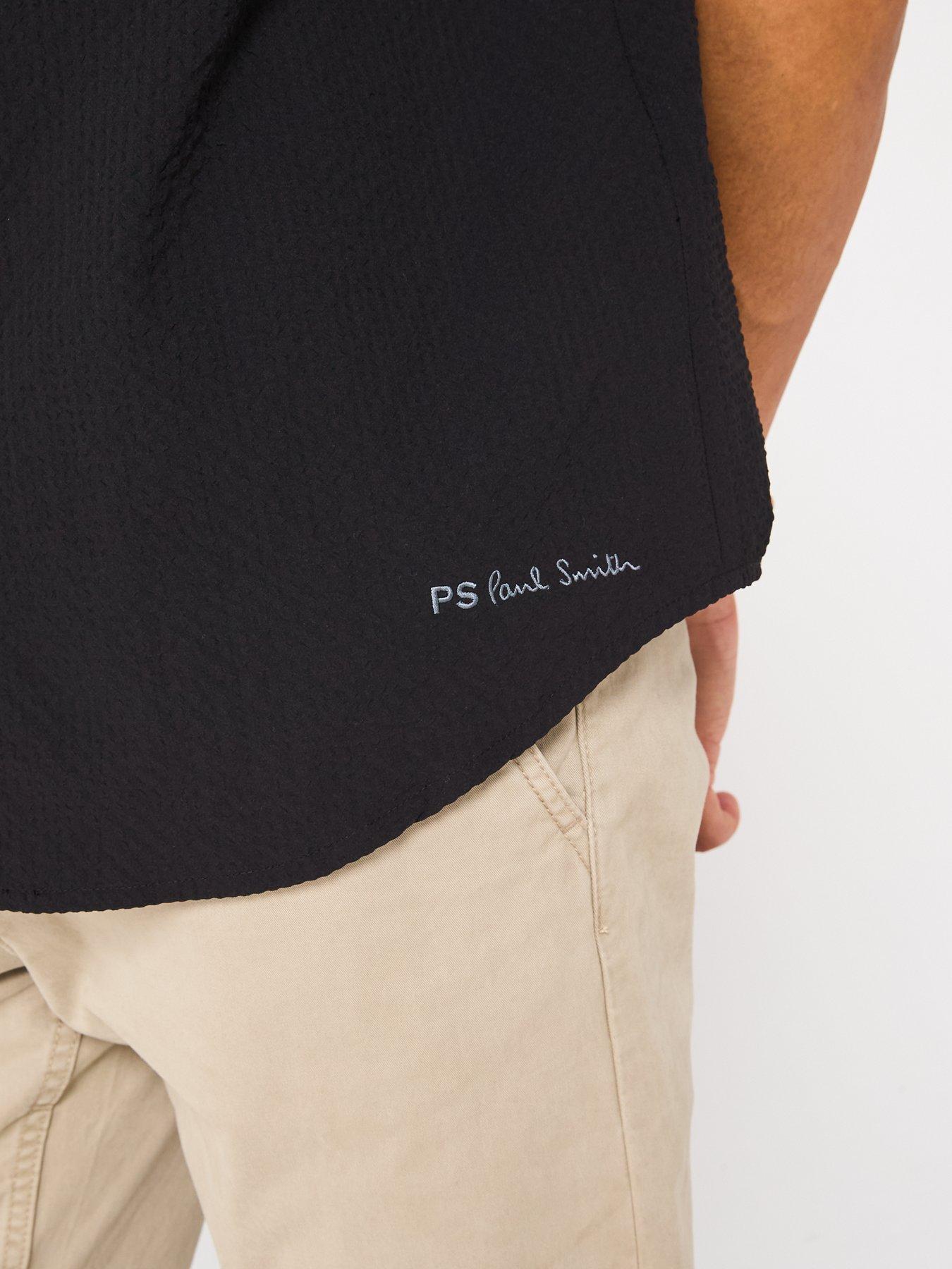 Image 4 of 5 of PS PAUL SMITH Short Sleeve Utility Shirt - Black