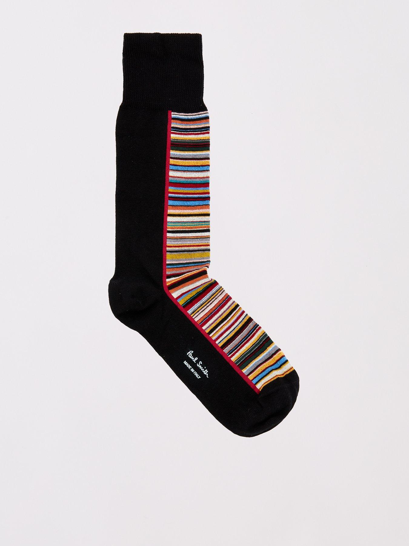 Image 3 of 5 of PS PAUL SMITH Men's Signature 3 Pack Crew Socks - Multi