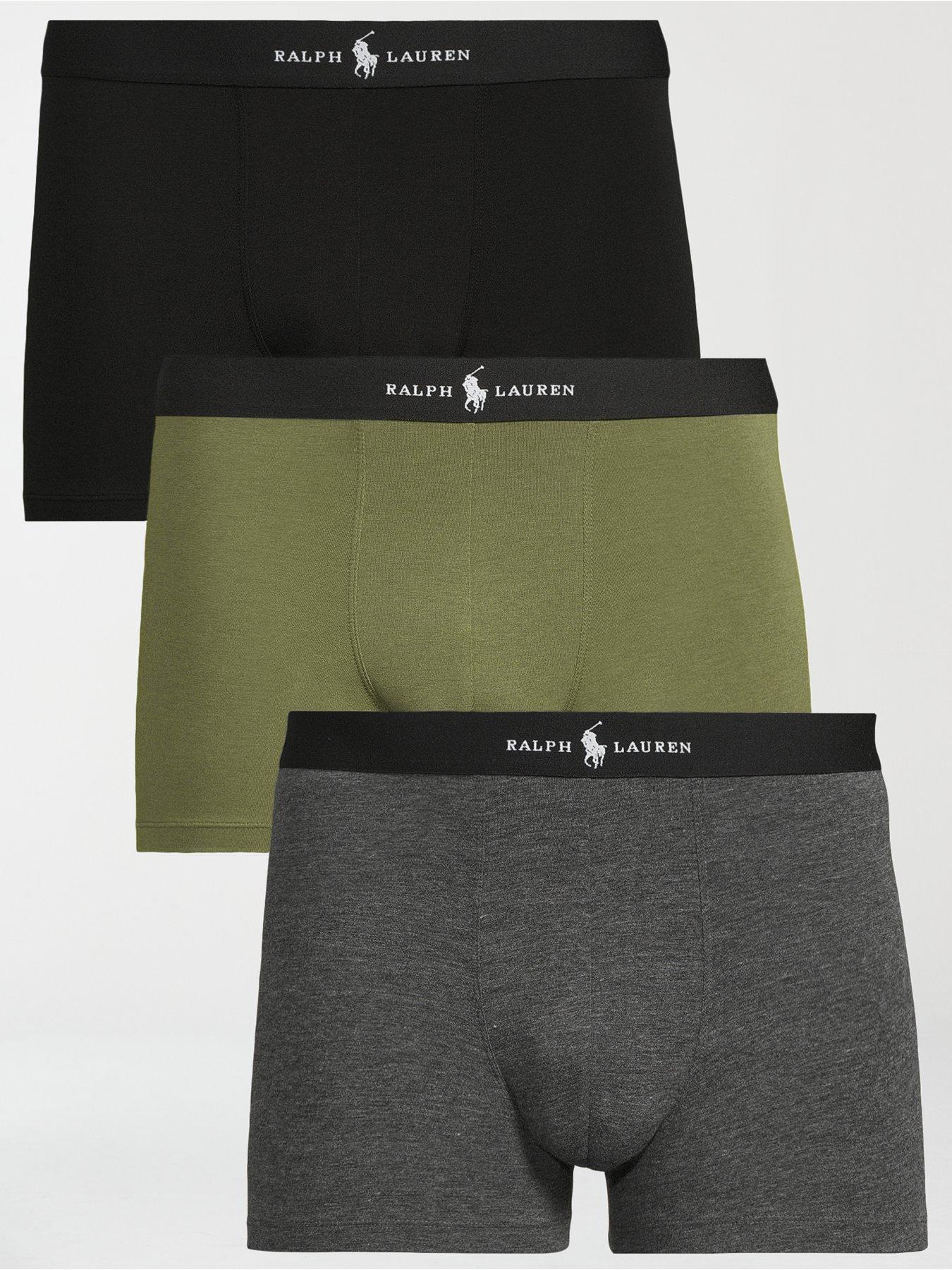 Image 1 of 3 of Polo Ralph Lauren 3 Pack Classic Trunks - Multi