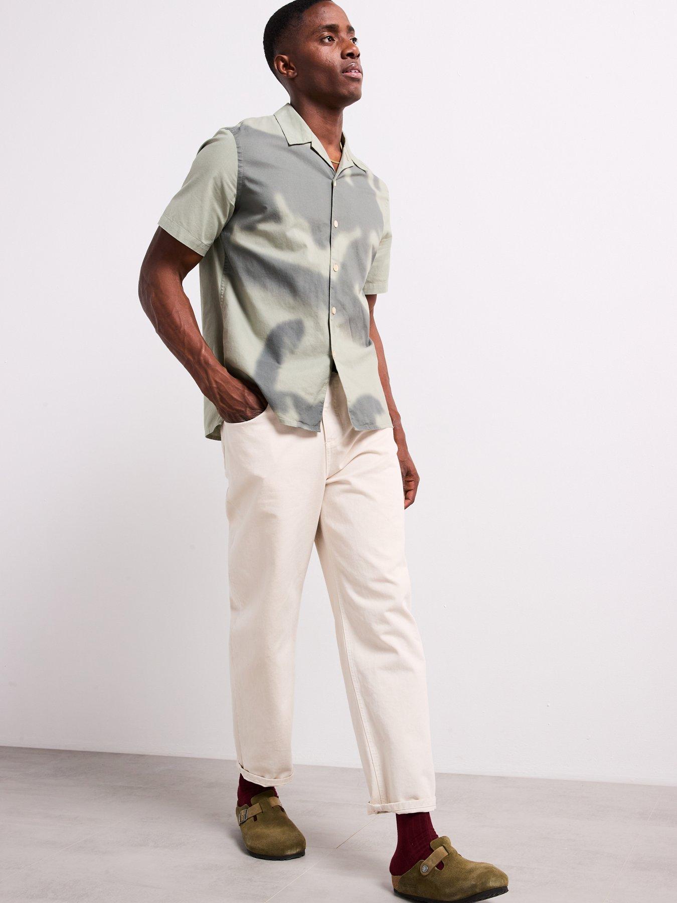 Image 3 of 6 of PS PAUL SMITH Short Sleeve Casual Fit Shirt - Green