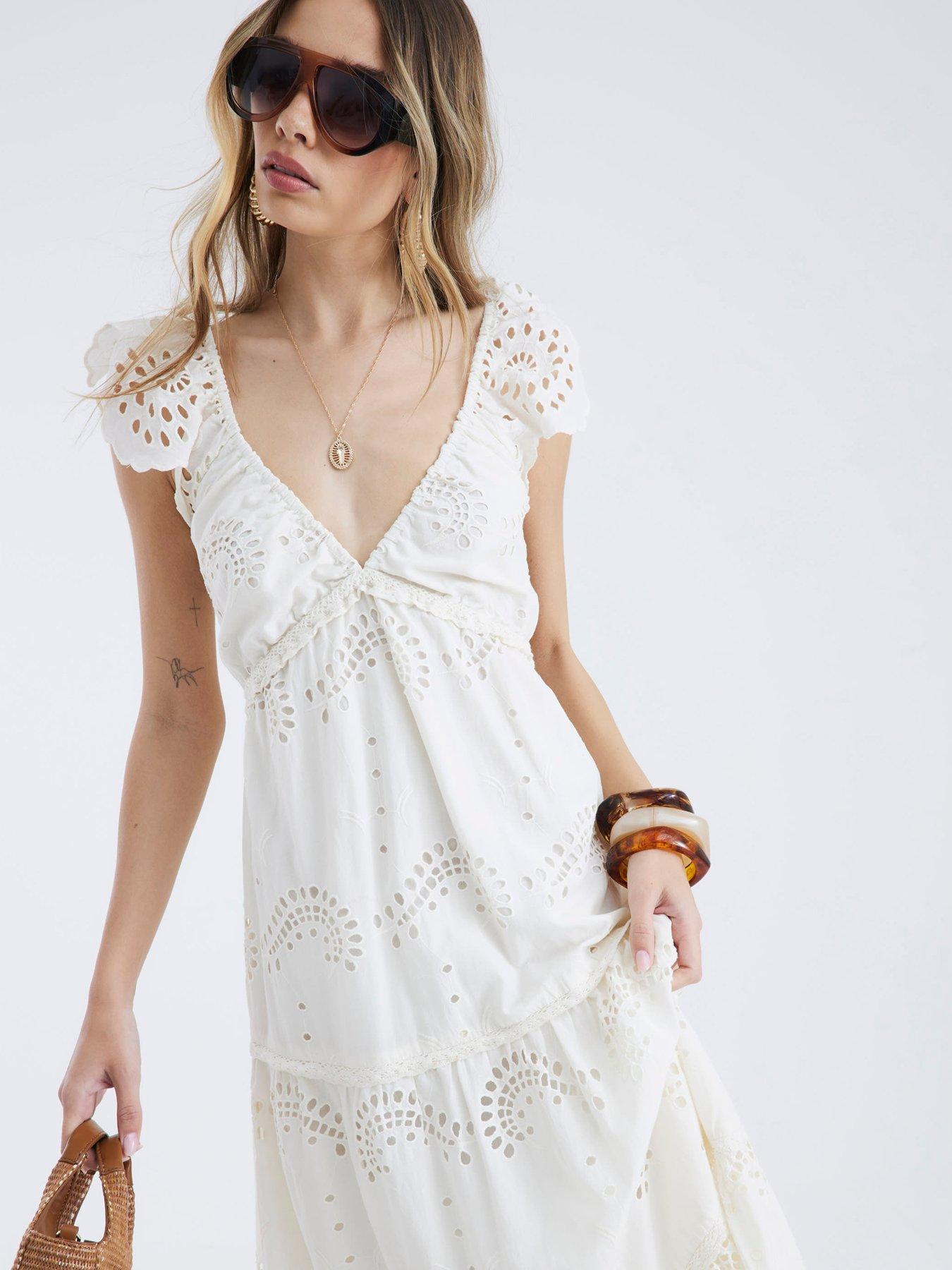 river-island-broderie-midi-dress-creamoutfit