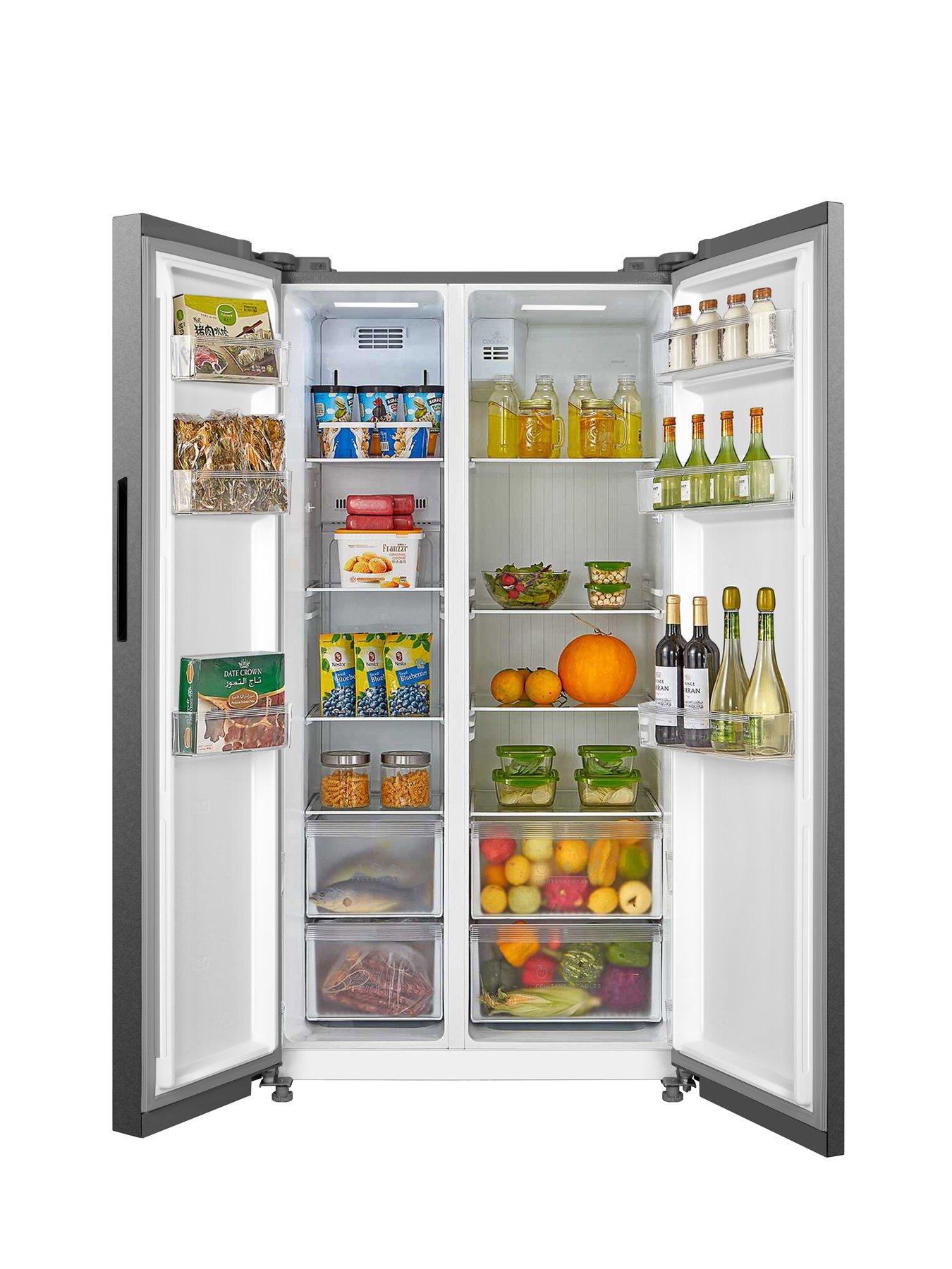 Image 4 of 6 of Swan Swan SR750160I 90cm Wide Total No Frost American Style Fridge Freezer - Inox