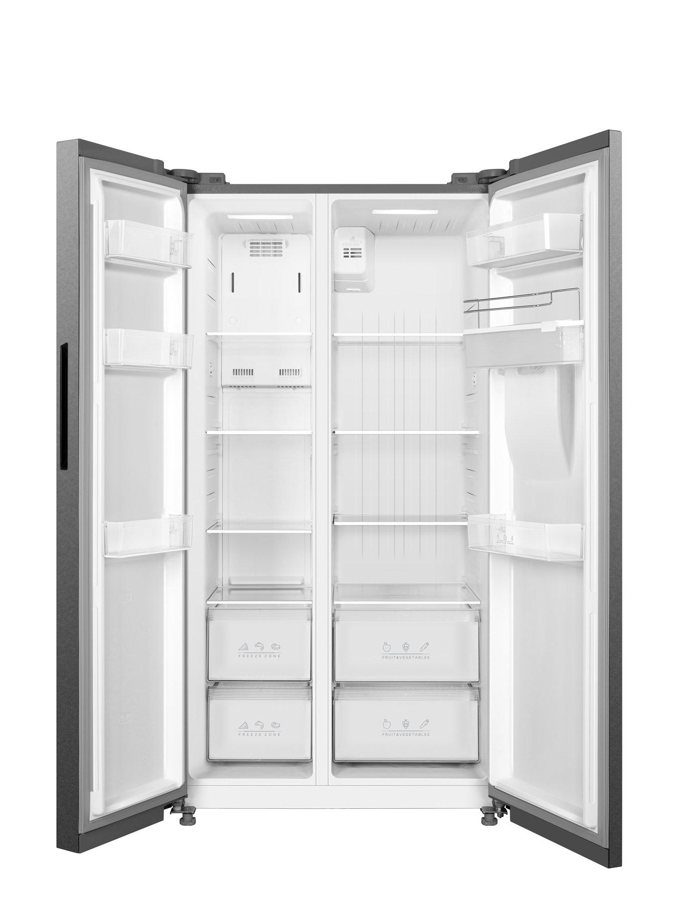 Image 3 of 6 of Swan Swan SR750170I 90cm Wide Total No Frost American Style Fridge Freezer - Inox
