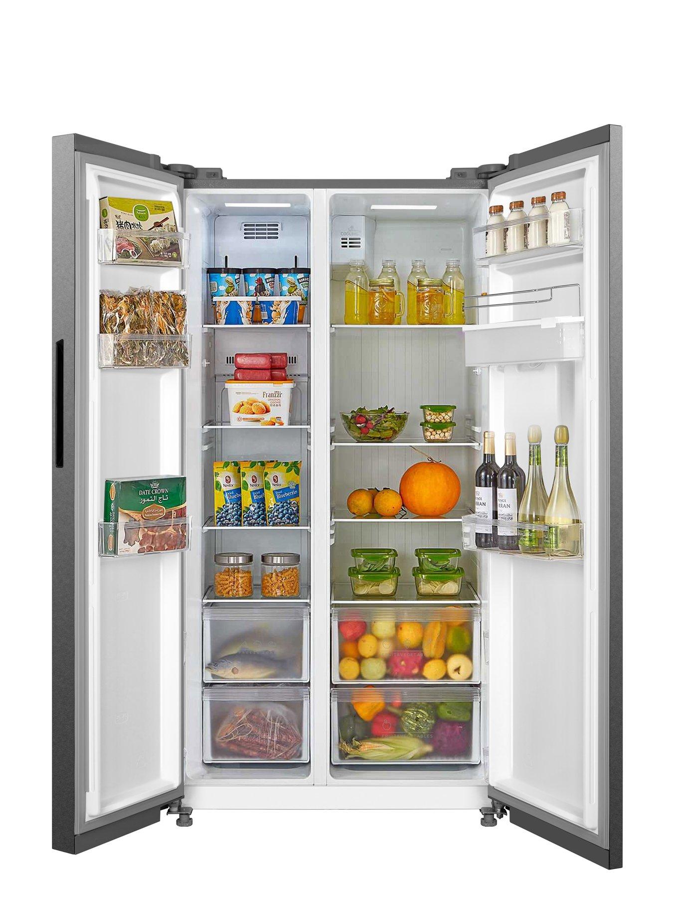 Image 4 of 6 of Swan Swan SR750170I 90cm Wide Total No Frost American Style Fridge Freezer - Inox