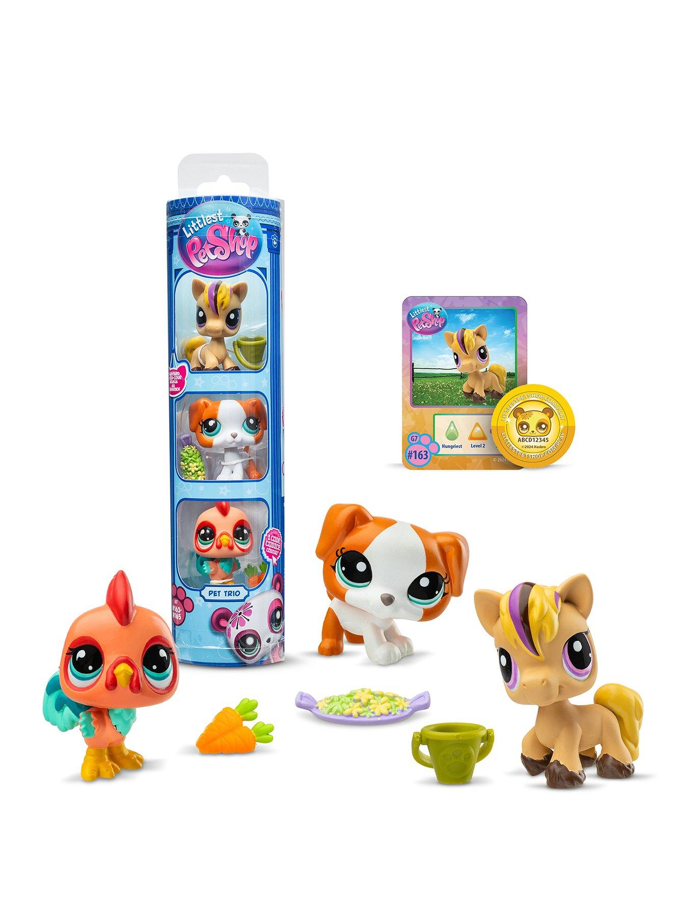 Image 1 of 7 of Littlest Pet Shop Pet Trio Tube Barnyard Pets