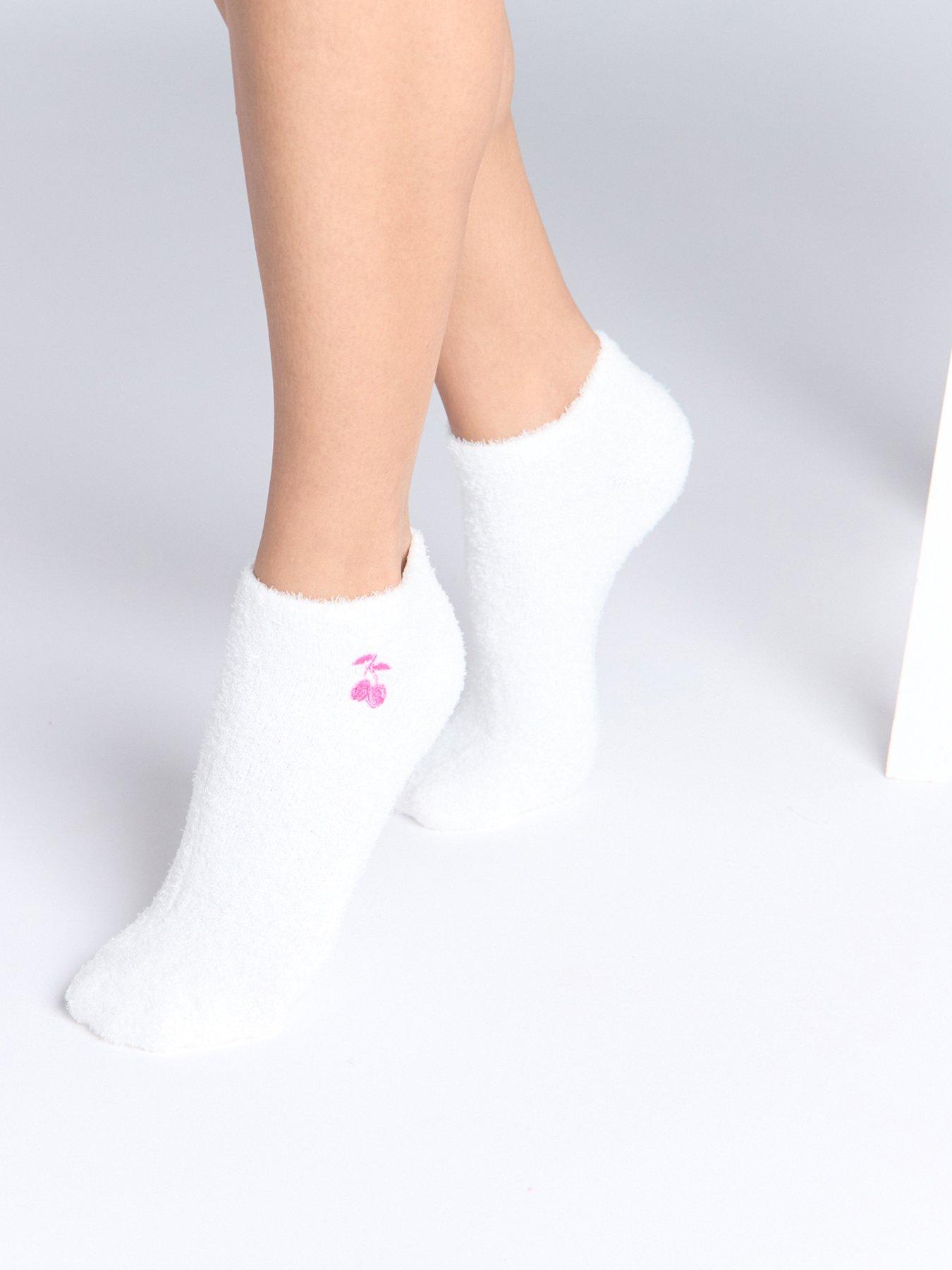 boux-avenue-cherry-emb-2-pk-trainer-sock-pink-mix