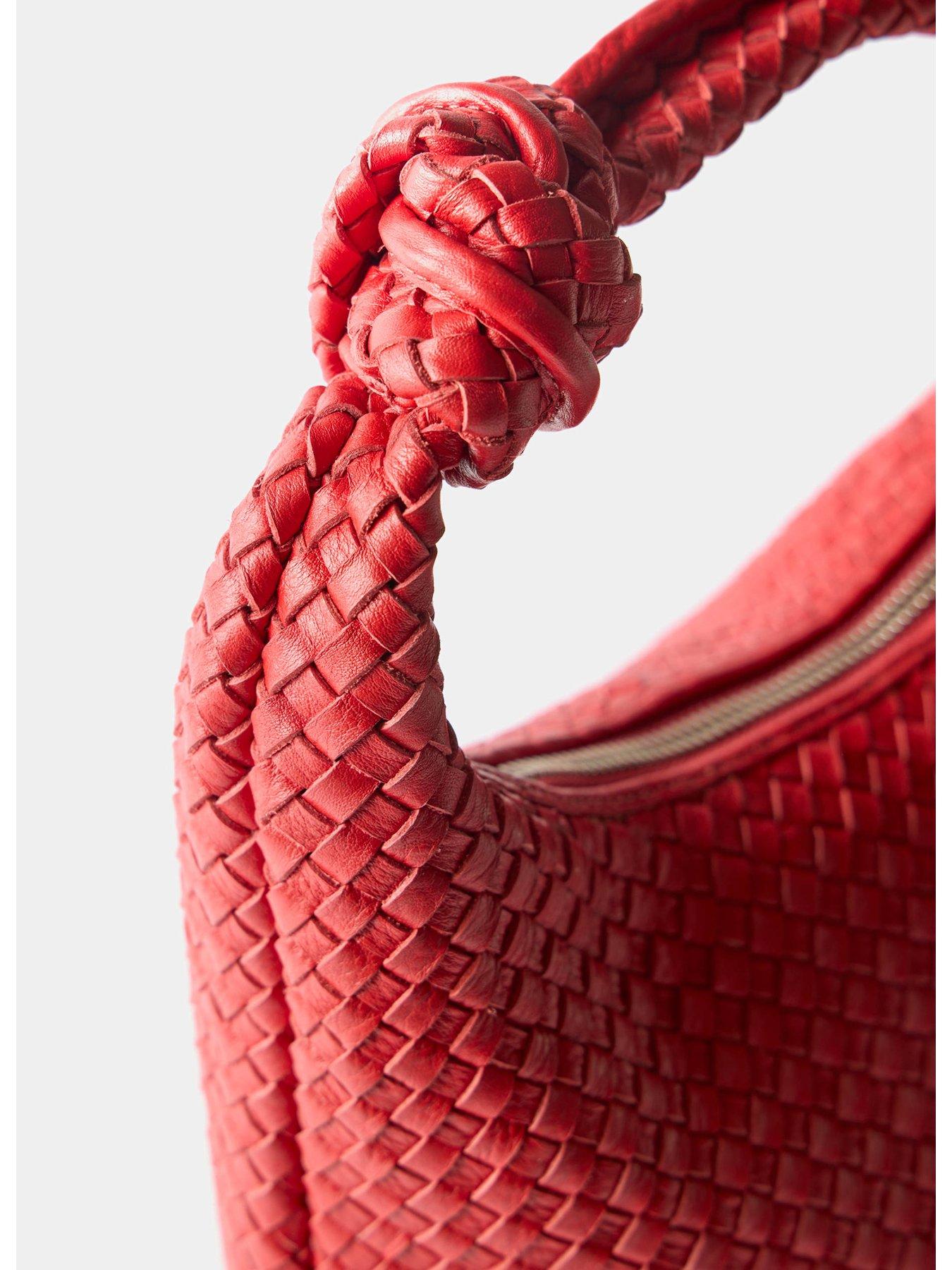 mint-velvet-red-leather-woven-knot-grab-bag-redoutfit