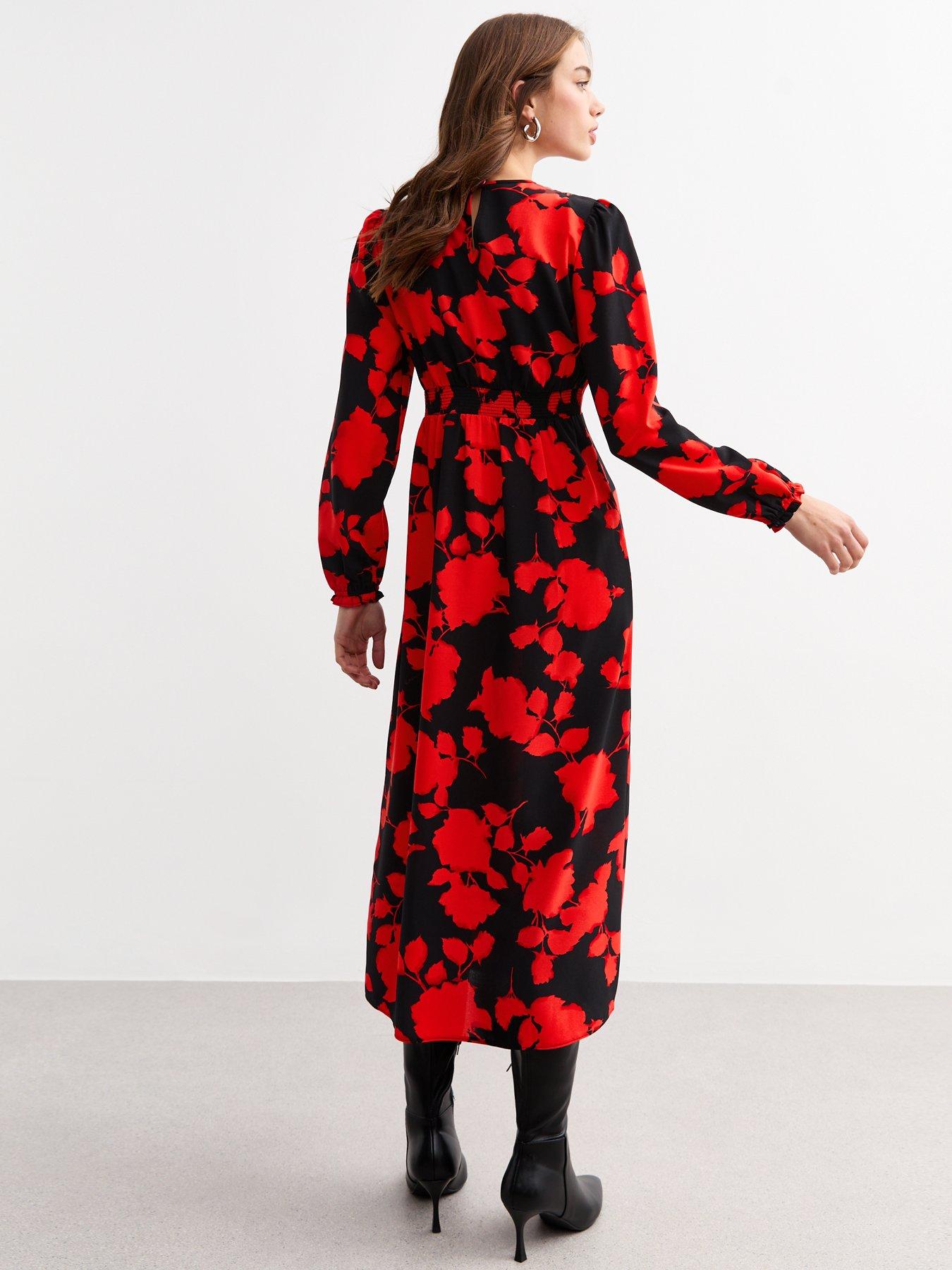 new-look-ex-long-sleeve-red-floral-carol-midi-blackstillFront