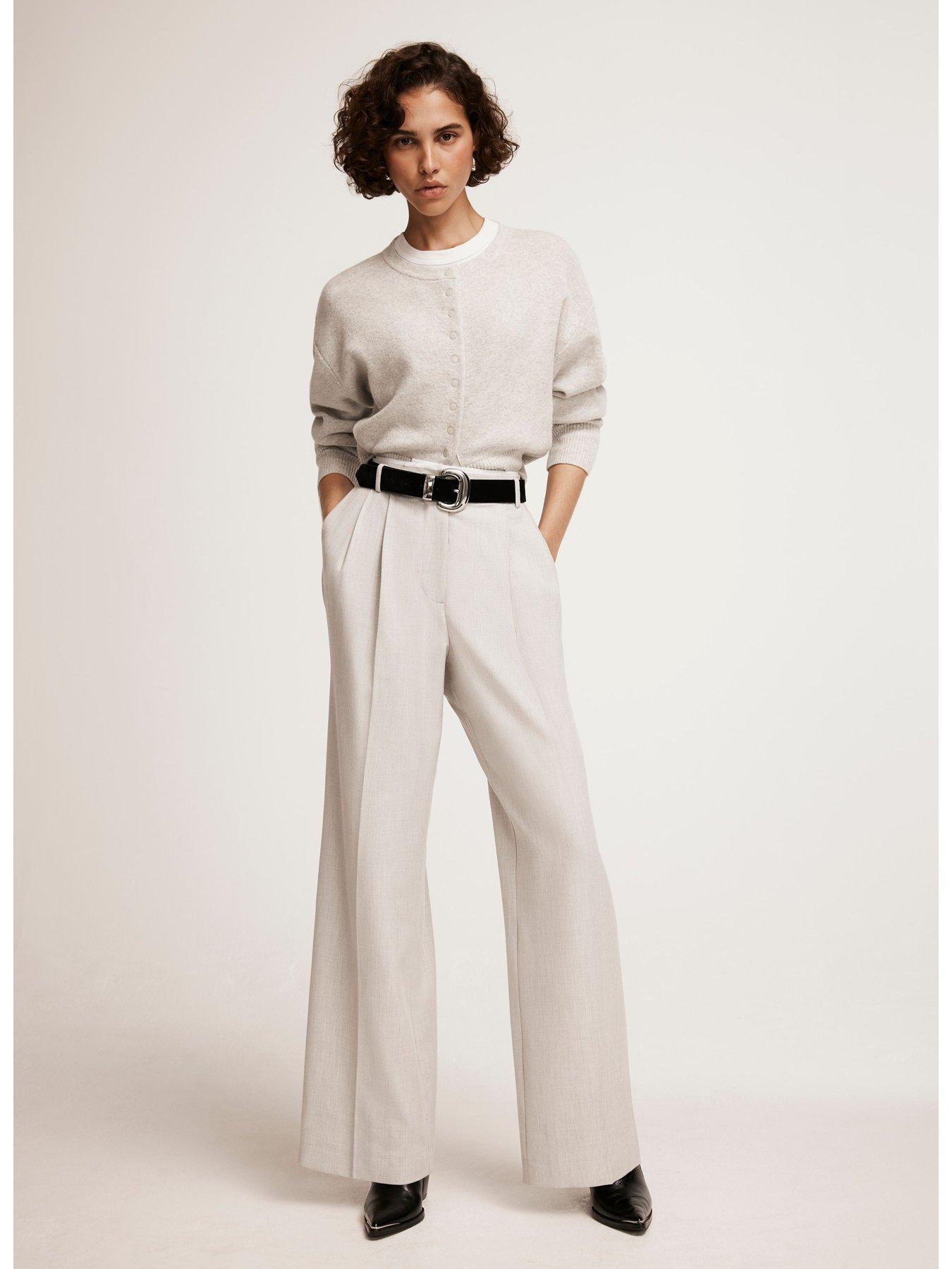 mint-velvet-pleated-wide-trousers-greyoutfit