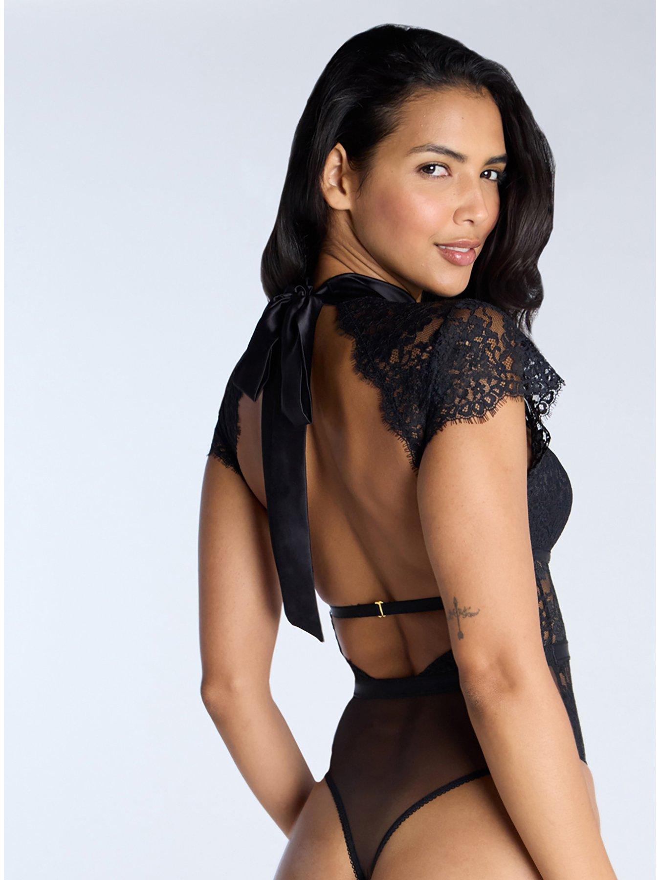 boux-avenue-gianna-satin-bow-lace-bodysuit-blackoutfit