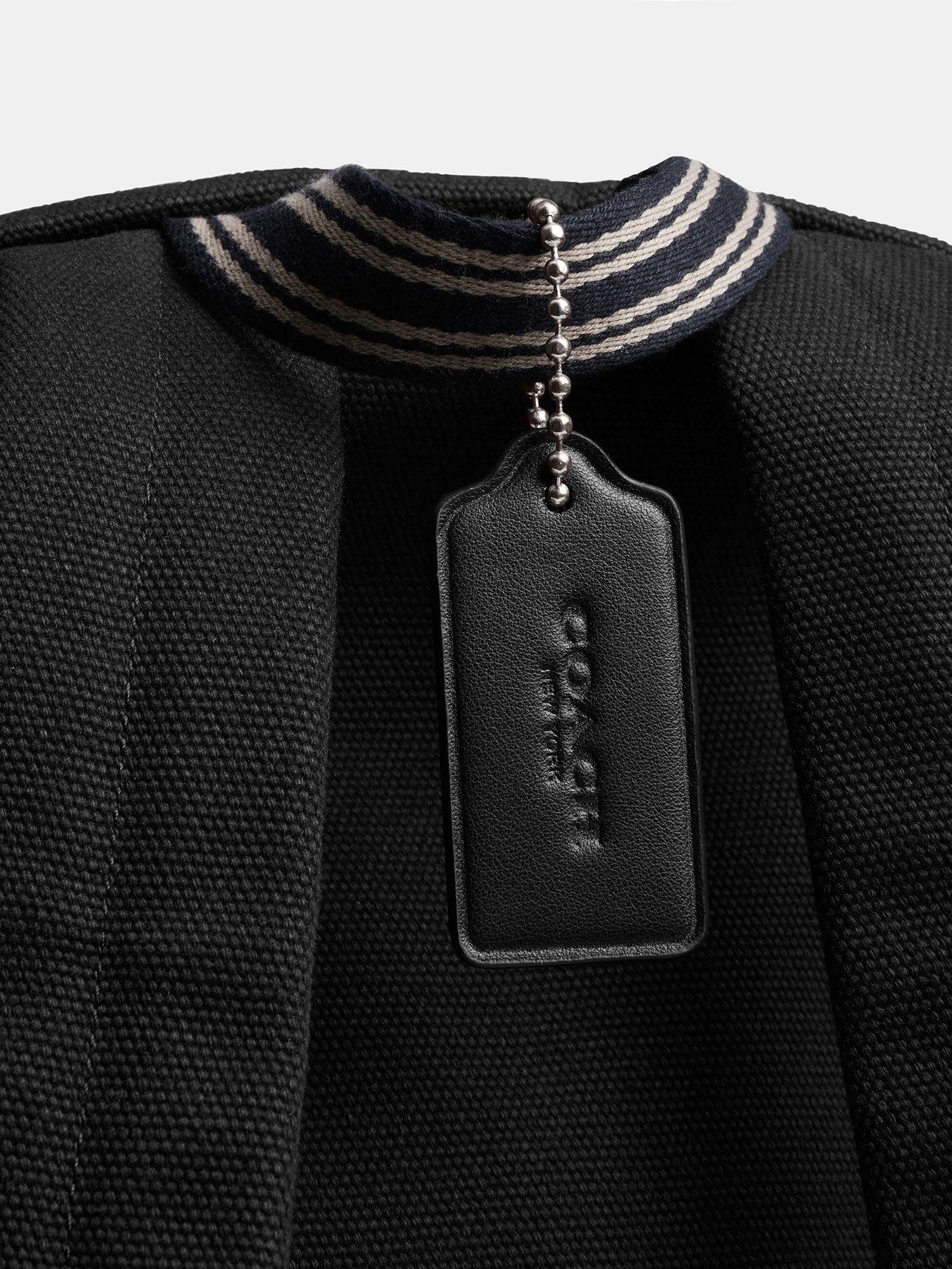 Image 2 of 5 of COACH Canvas Cargo Backpack - Black