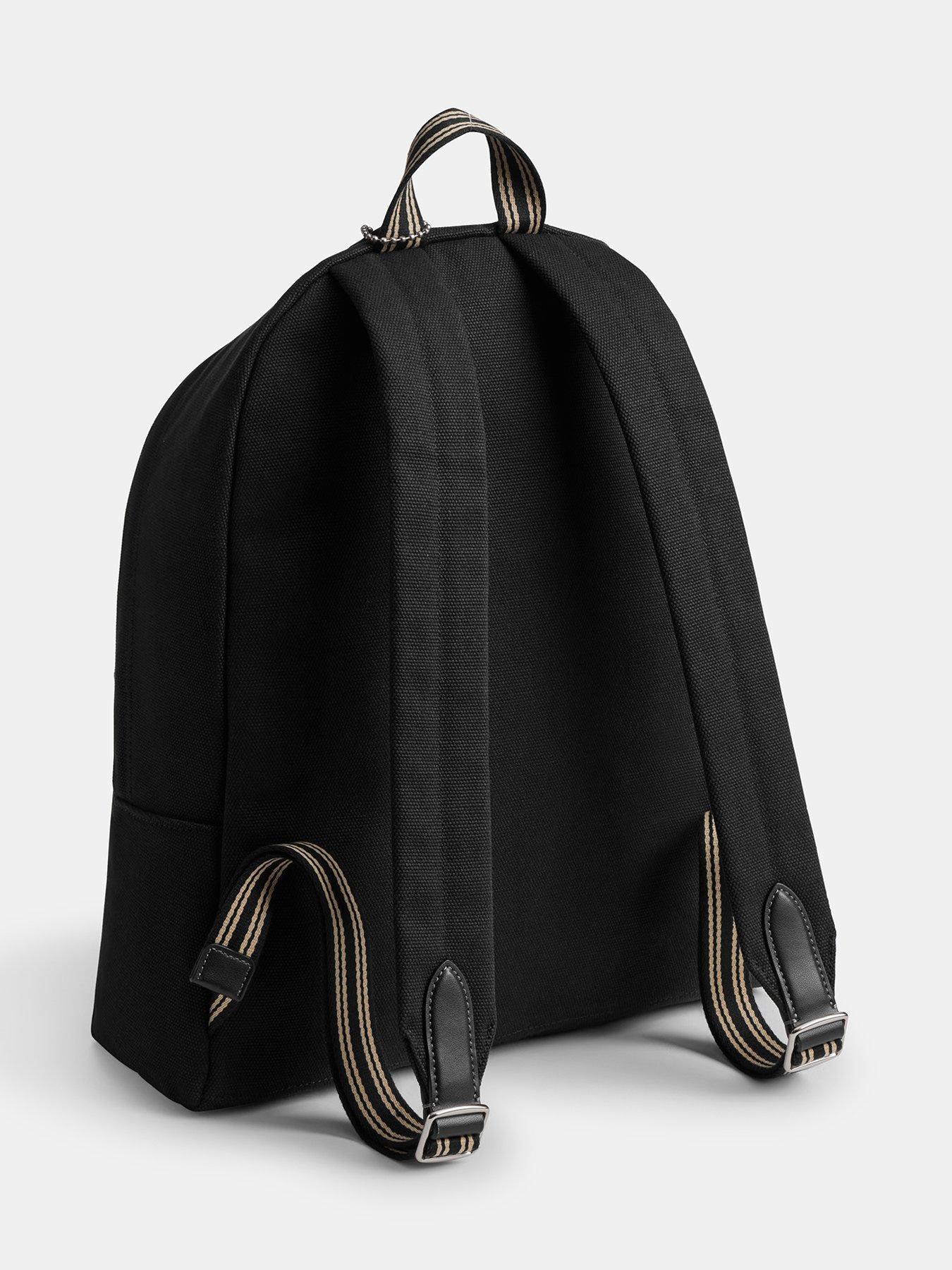 Image 4 of 5 of COACH Canvas Cargo Backpack - Black
