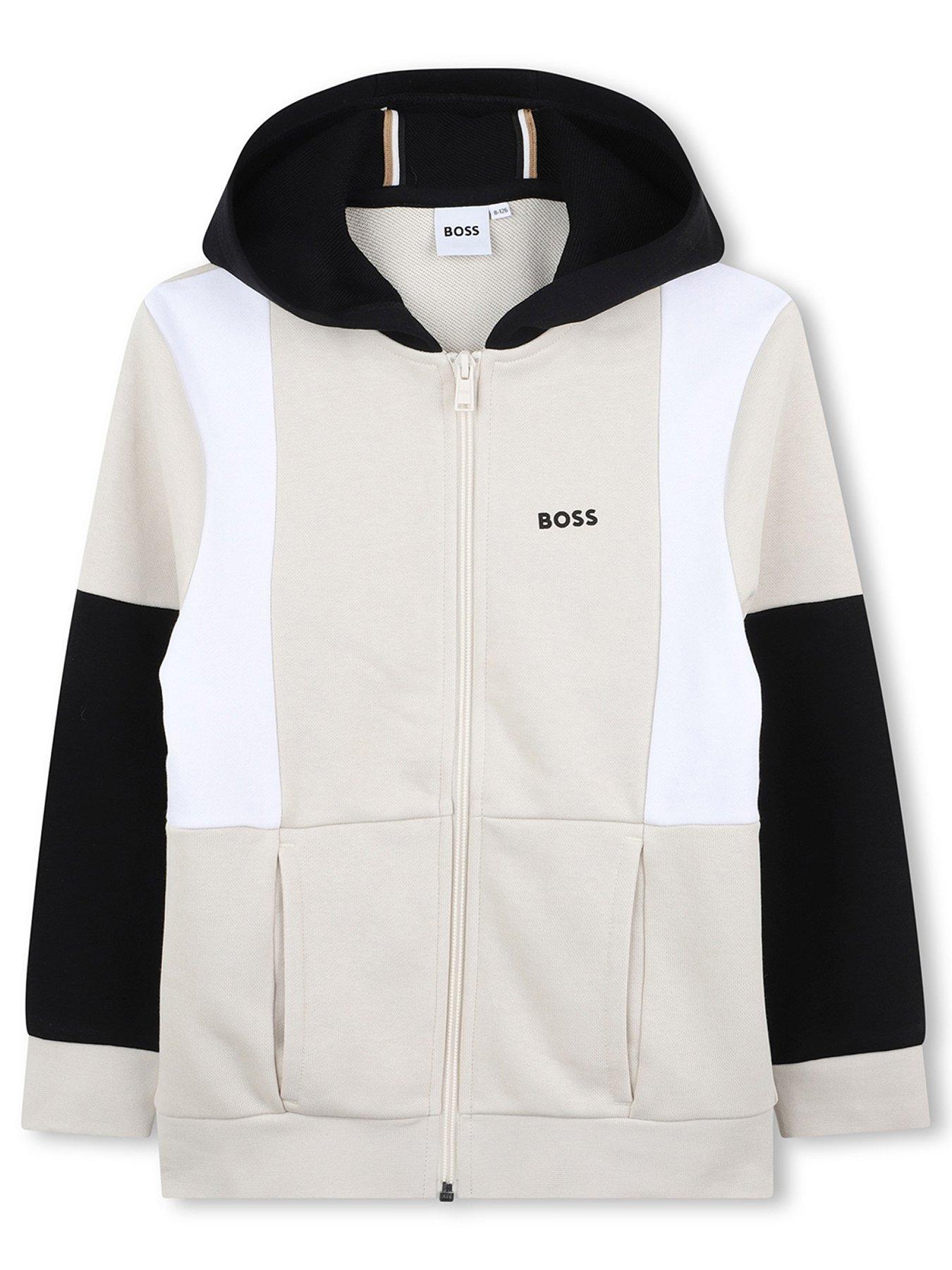 boss-boys-colour-block-zip-through-hoodie-beige