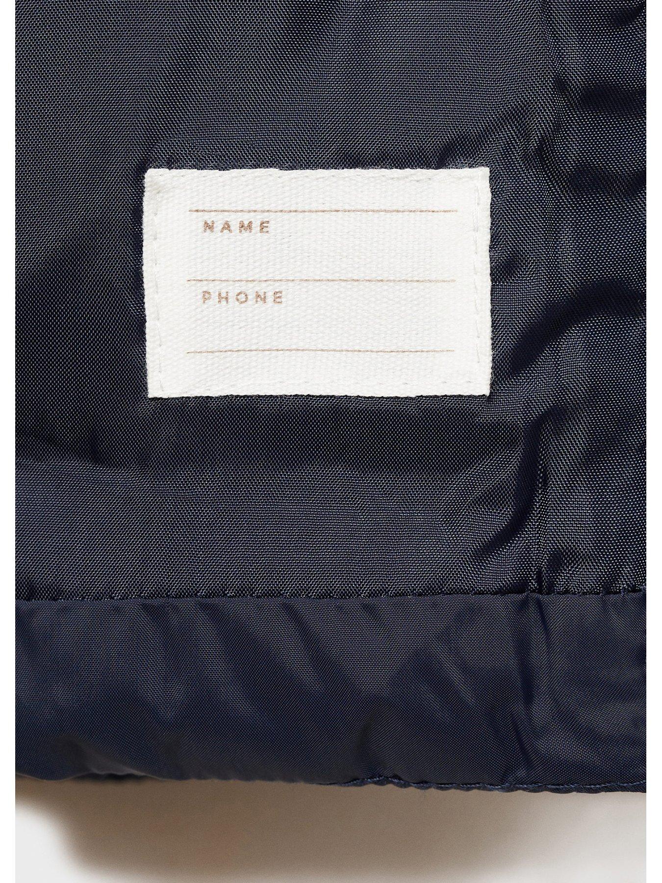 Image 3 of 4 of Mango Younger Boys Padded Gilet - Navy