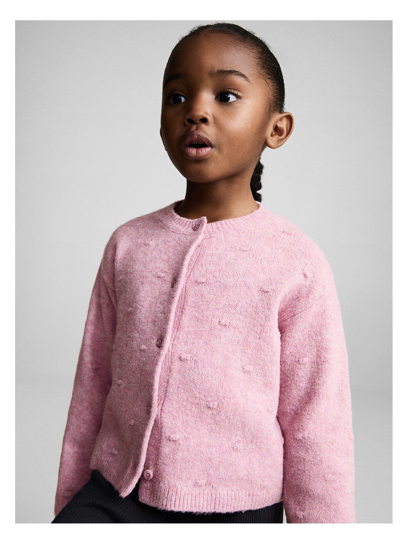 mango-younger-girls-bobble-knitted-cardigan-pink