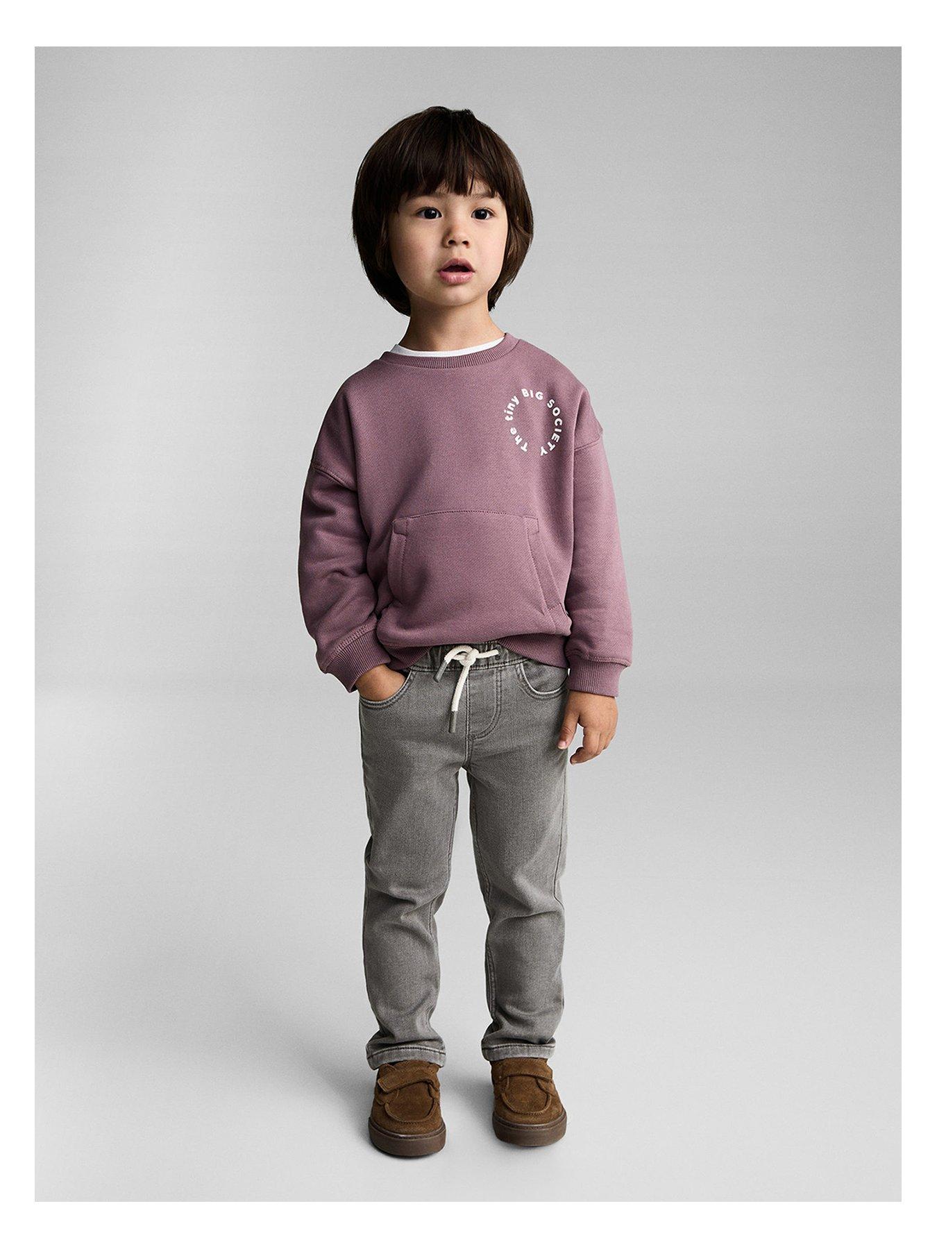 mango-younger-boys-elasticated-waist-jeans-grey