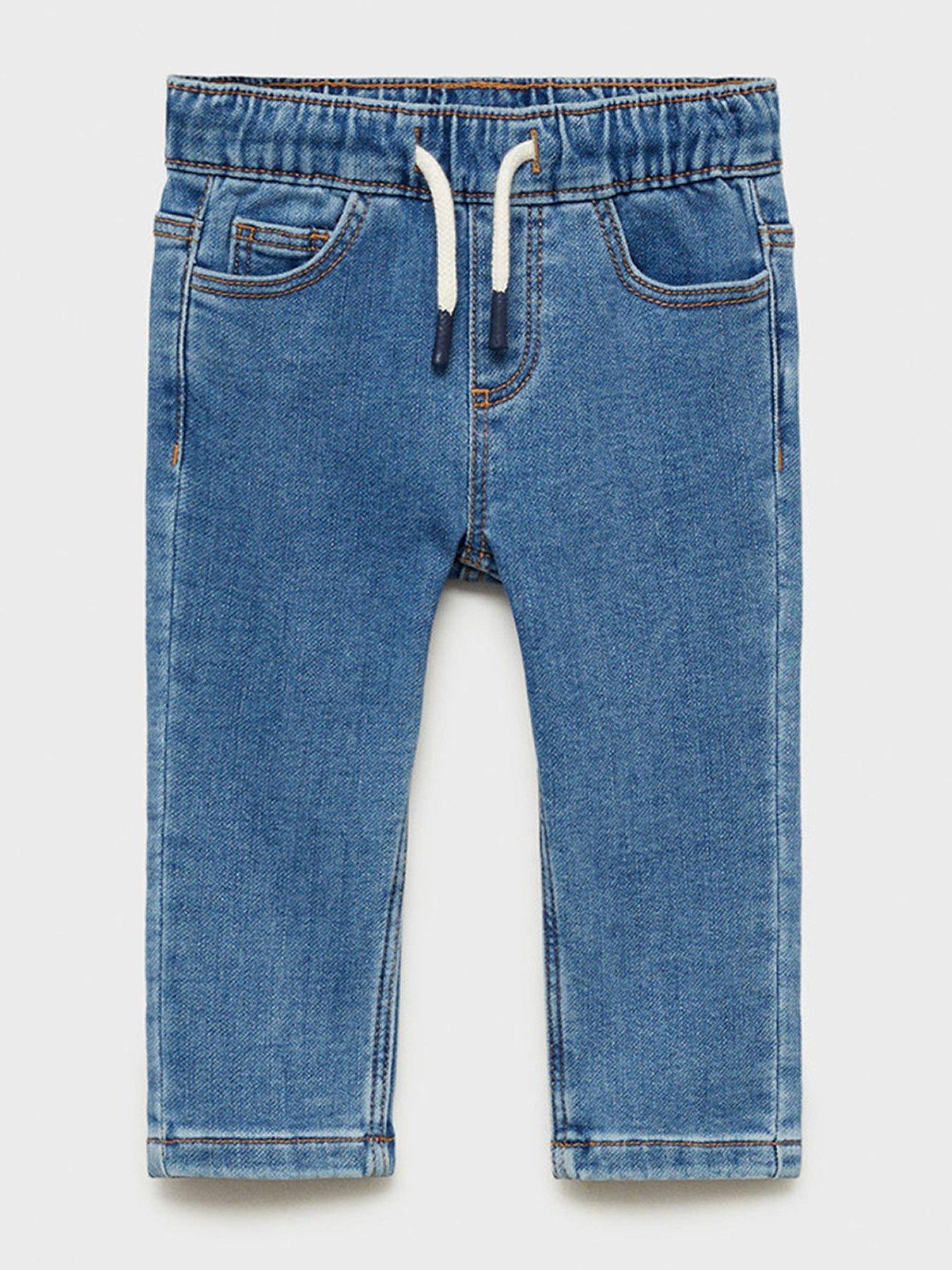 mango-younger-boys-elasticated-waist-jeans-blue