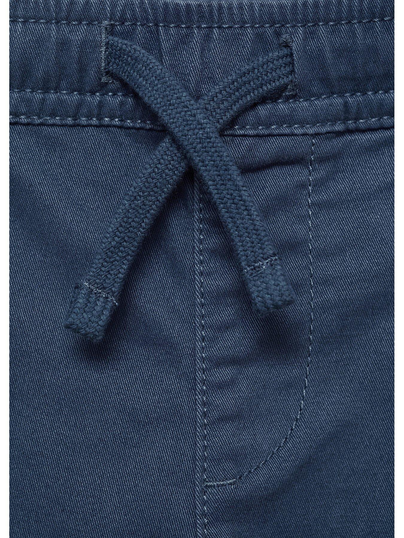 Image 4 of 4 of Mango Younger Boys Trousers - Blue