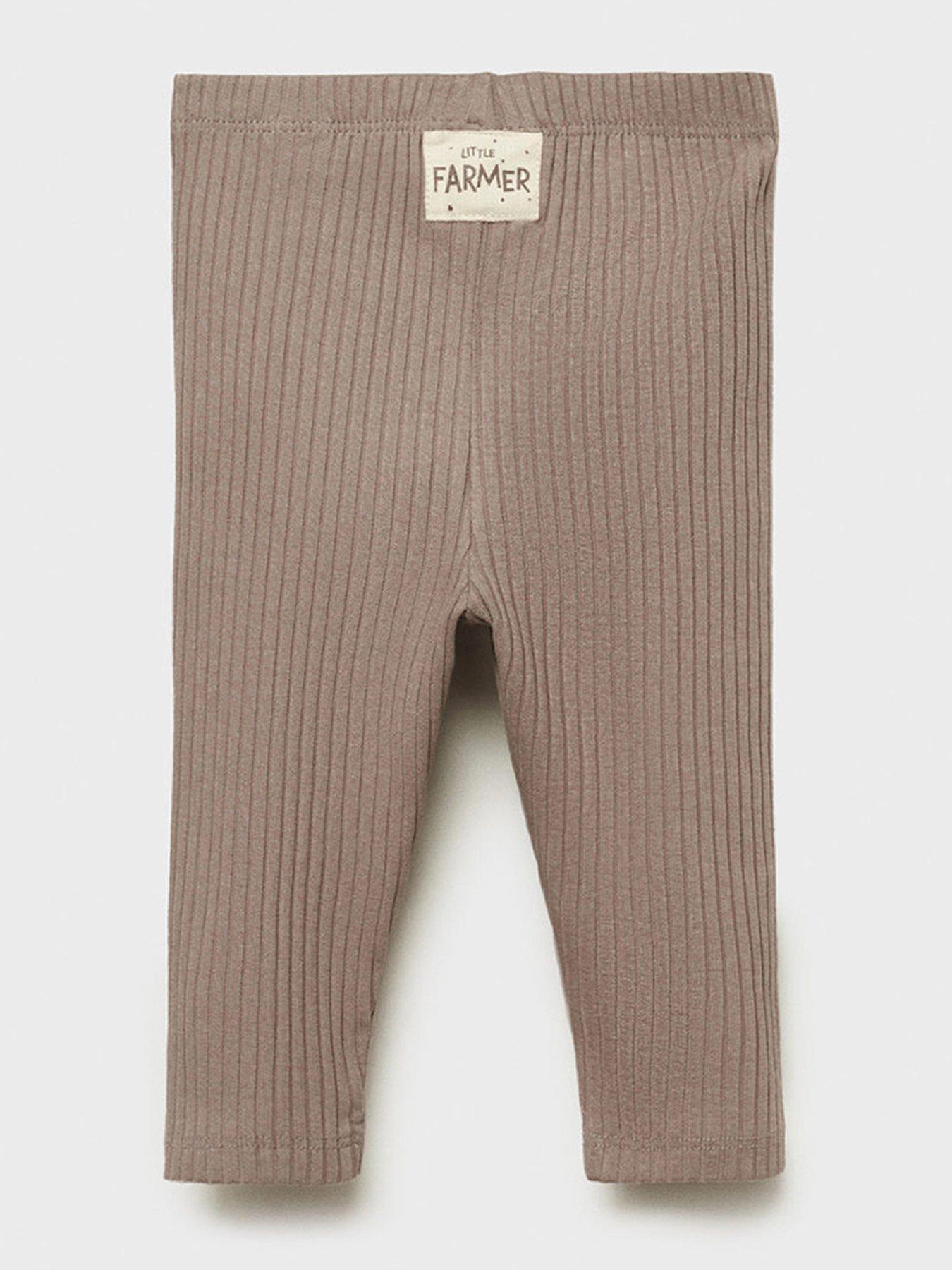 mango-baby-unisex-leggings-brown