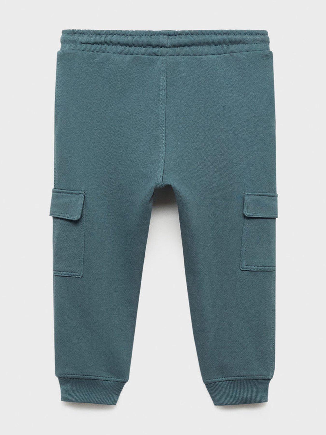 Image 2 of 2 of Mango Younger Boys Cargo Joggers - Green