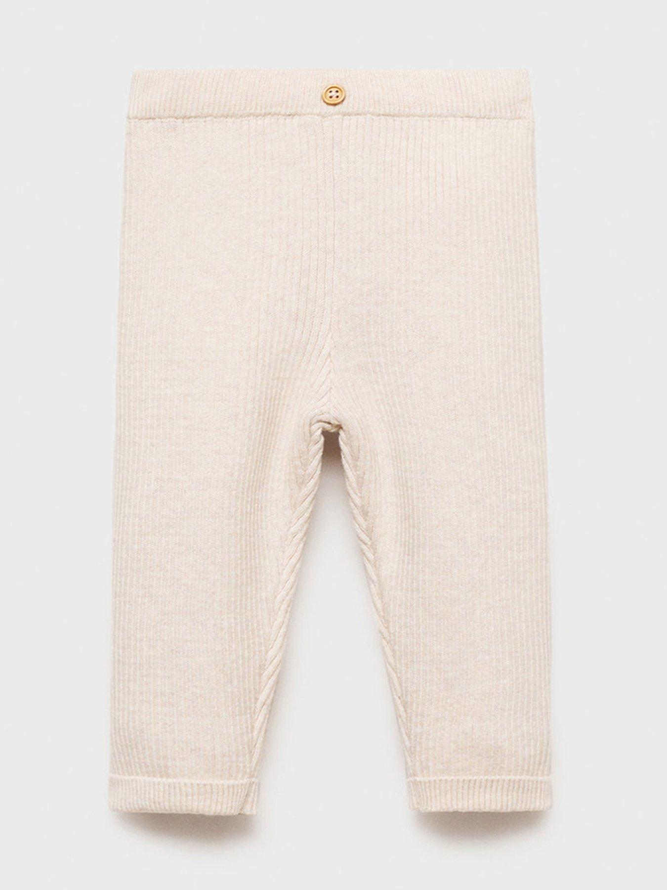 mango-baby-unisex-knitted-leggings-beige