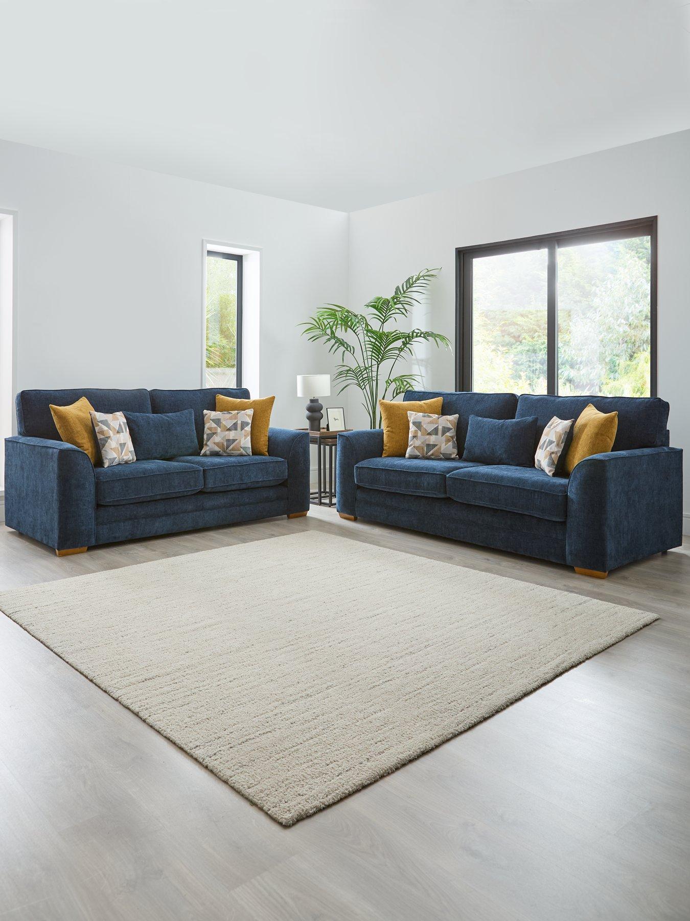 Very Home Kaluna Fabric 3 + 2 Seater Sofa Set (Buy  &  SAVE!) - Made to order in the UK