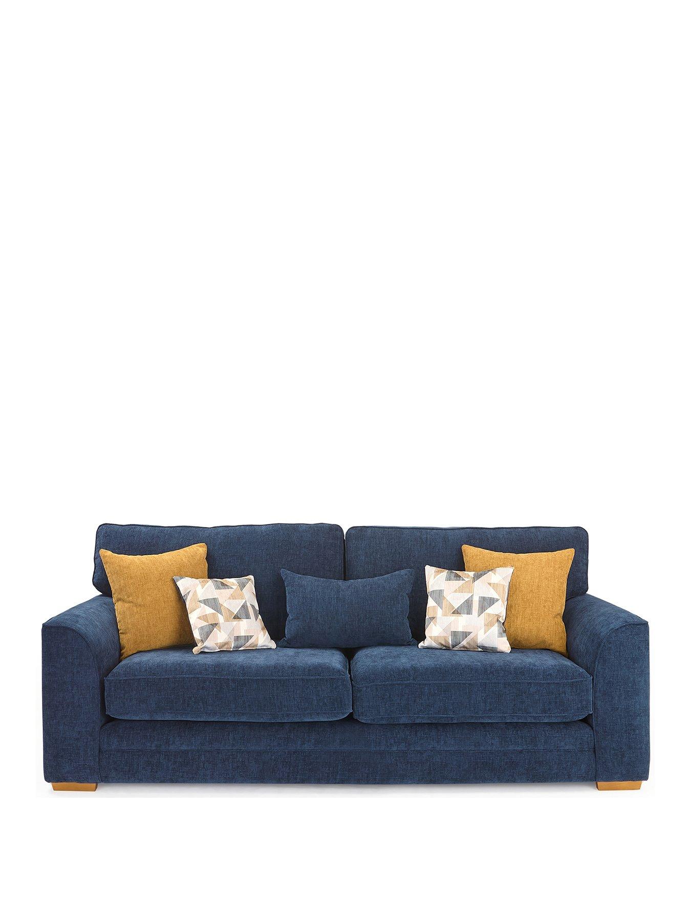 Image 2 of 6 of The Very Collection Kaluna Fabric&nbsp;3 Seater Sofa&nbsp;- Made to order in the UK