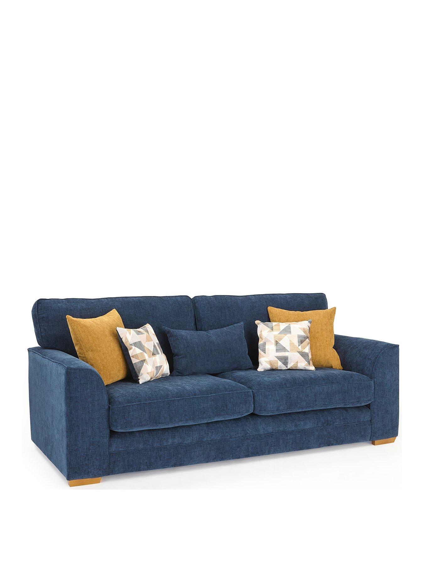 Image 3 of 6 of The Very Collection Kaluna Fabric&nbsp;3 Seater Sofa&nbsp;- Made to order in the UK
