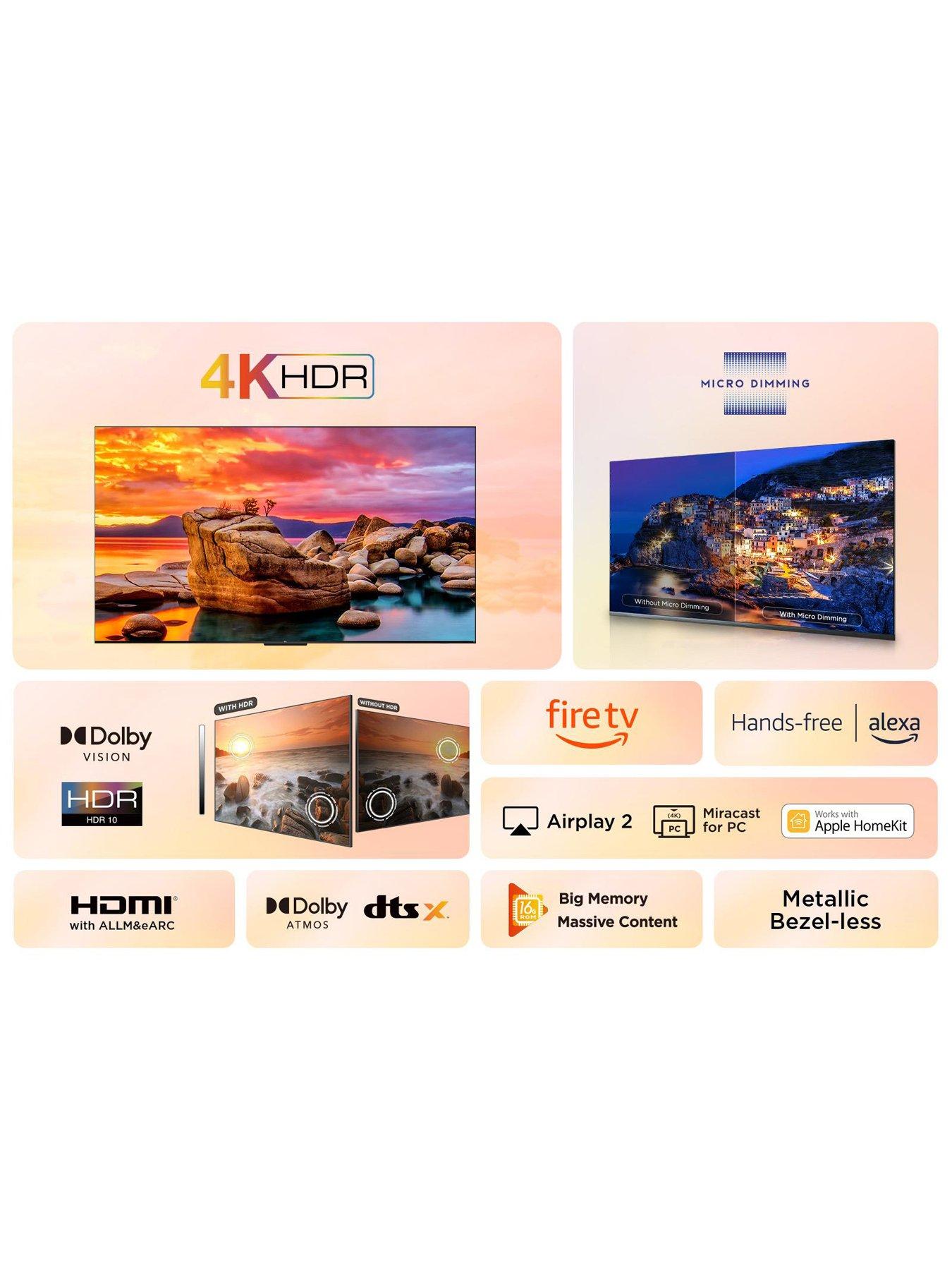 Image 3 of 8 of TCL 55PF650K 55-inch,&nbsp;4K HDR PRO, Smart Fire TV with Freely