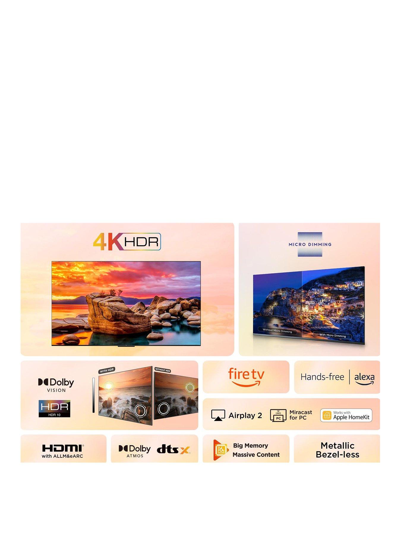 Image 3 of 8 of TCL 55PF650K 55-inch,&nbsp;4K HDR PRO, Smart Fire TV with Freely
