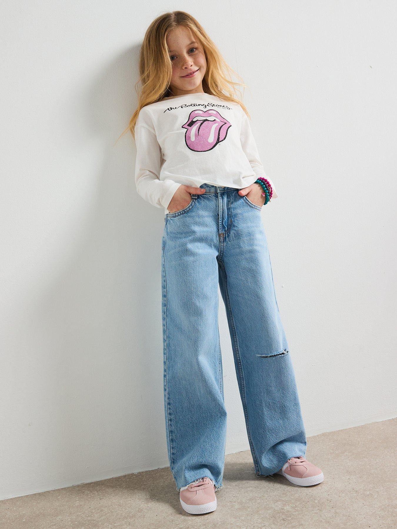 mango-girls-rolling-stones-long-sleeve-t-shirt-light-cream