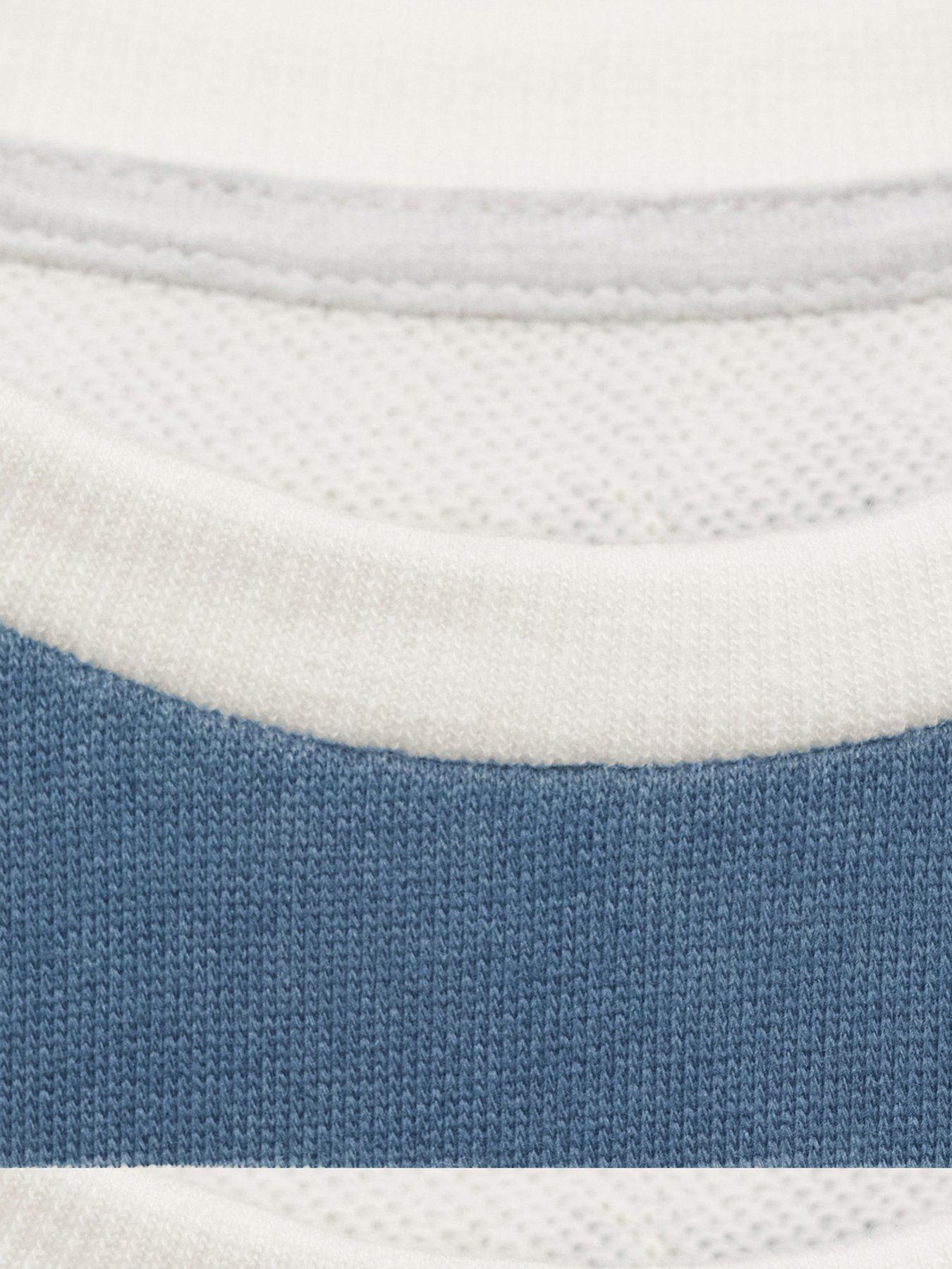 Image 5 of 5 of Mango Boys Striped Sweat Top - Blue