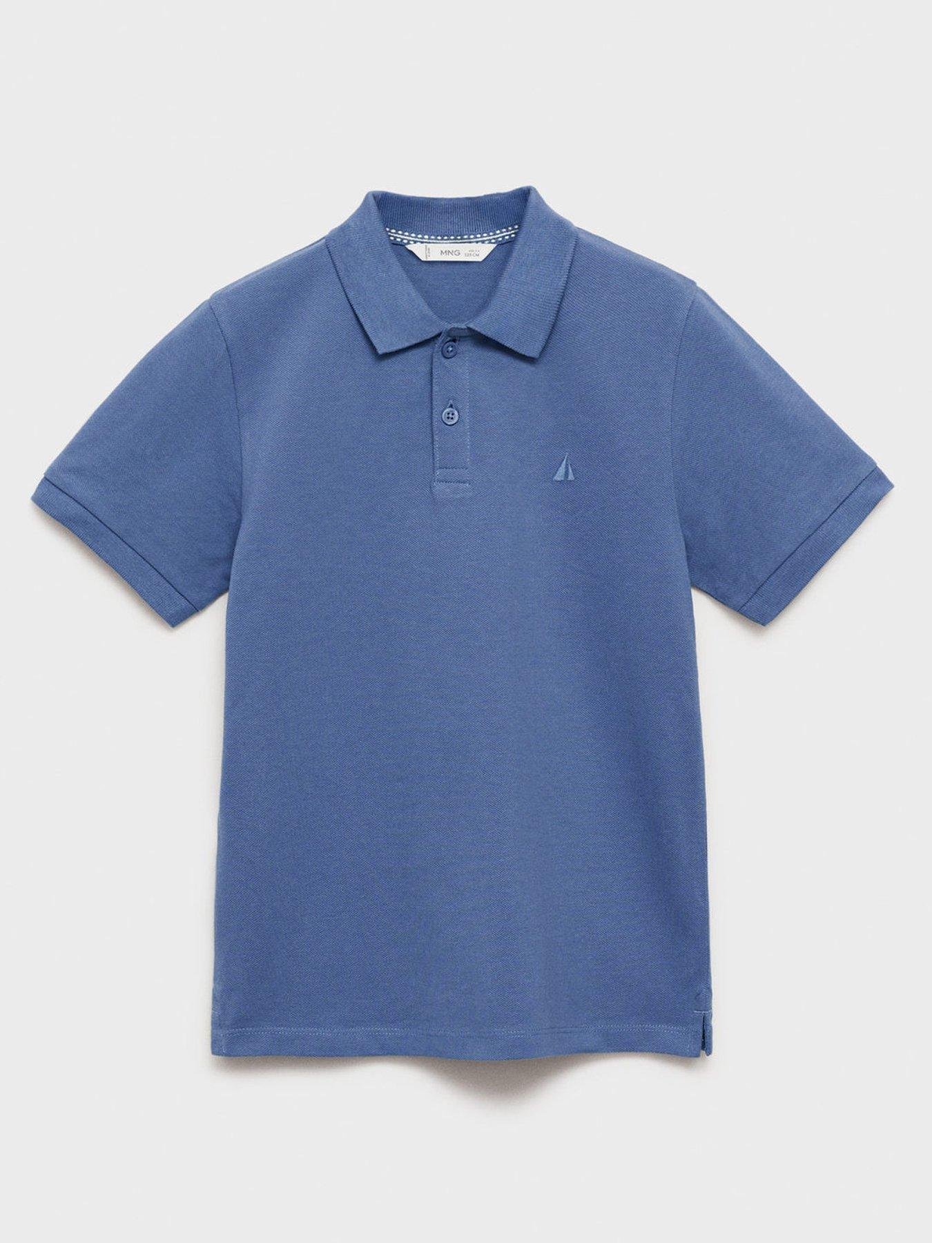 mango-boys-short-sleeve-polo-shirt-blue