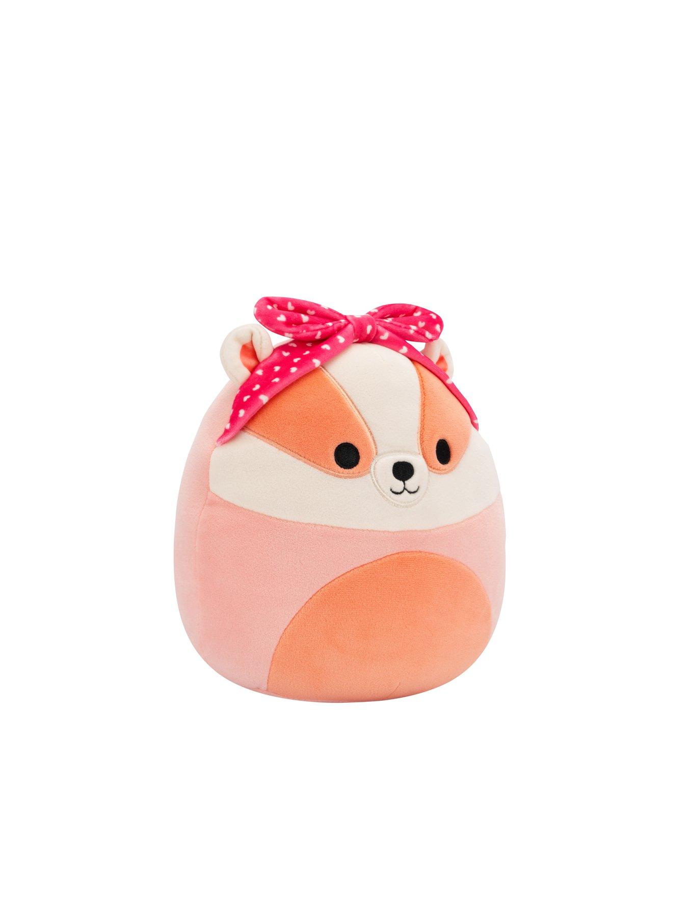 Image 2 of 8 of Squishmallows Original Squishmallows 7.5-Inch Rostam the Peach Badger