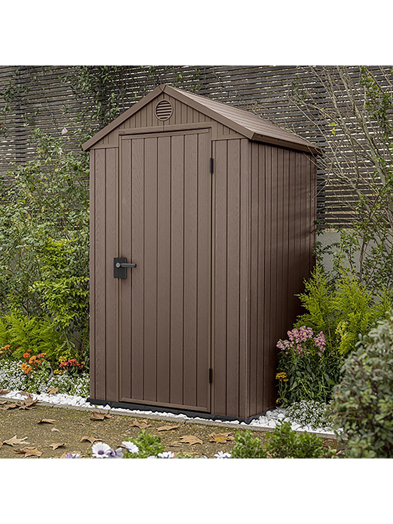 Image 4 of 7 of Keter Keter Darwin Shed 4x4 brown