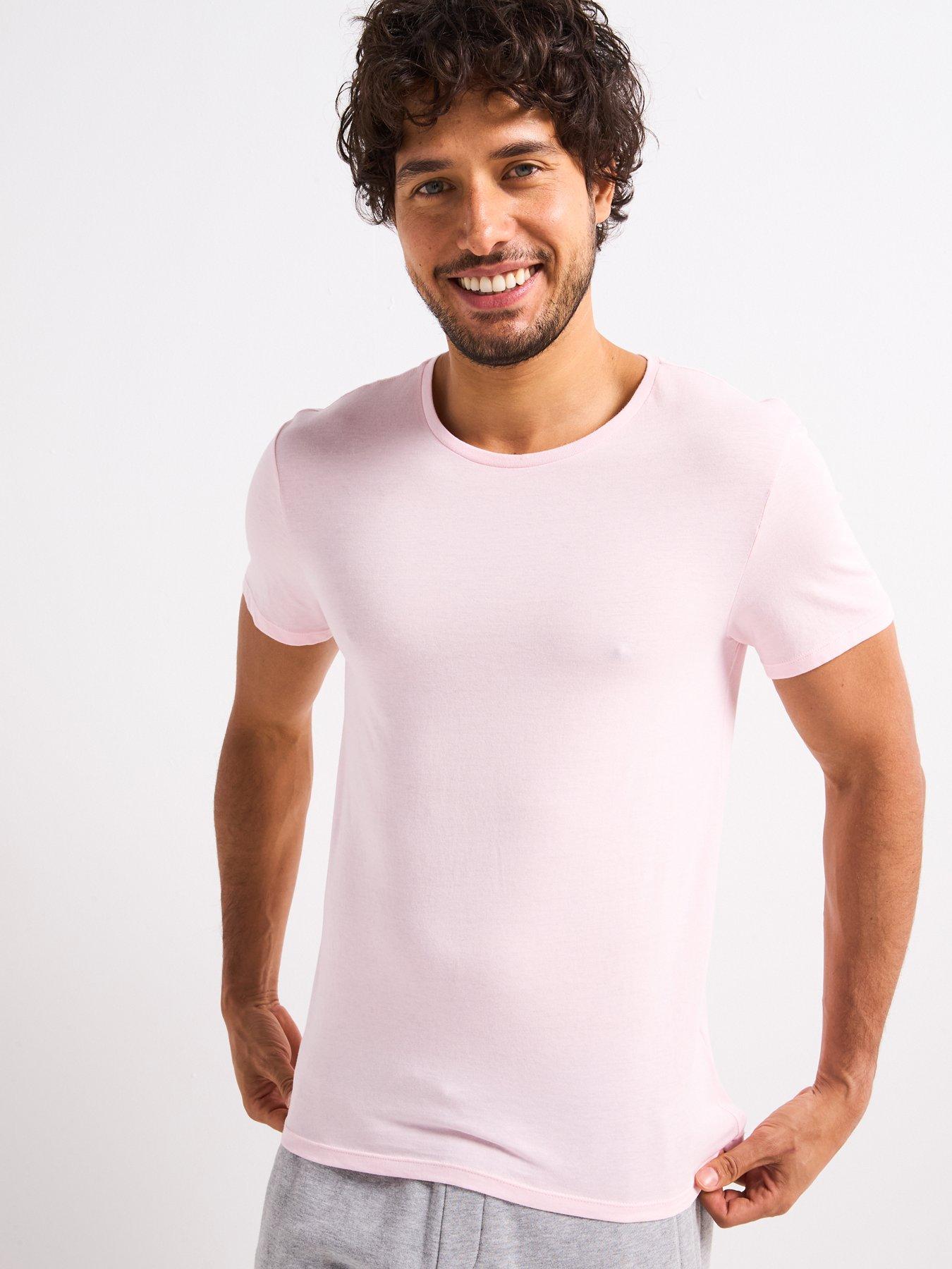 Image 2 of 5 of Lacoste 3-Pack Cotton Jersey Loungewear T-Shirt - Multi