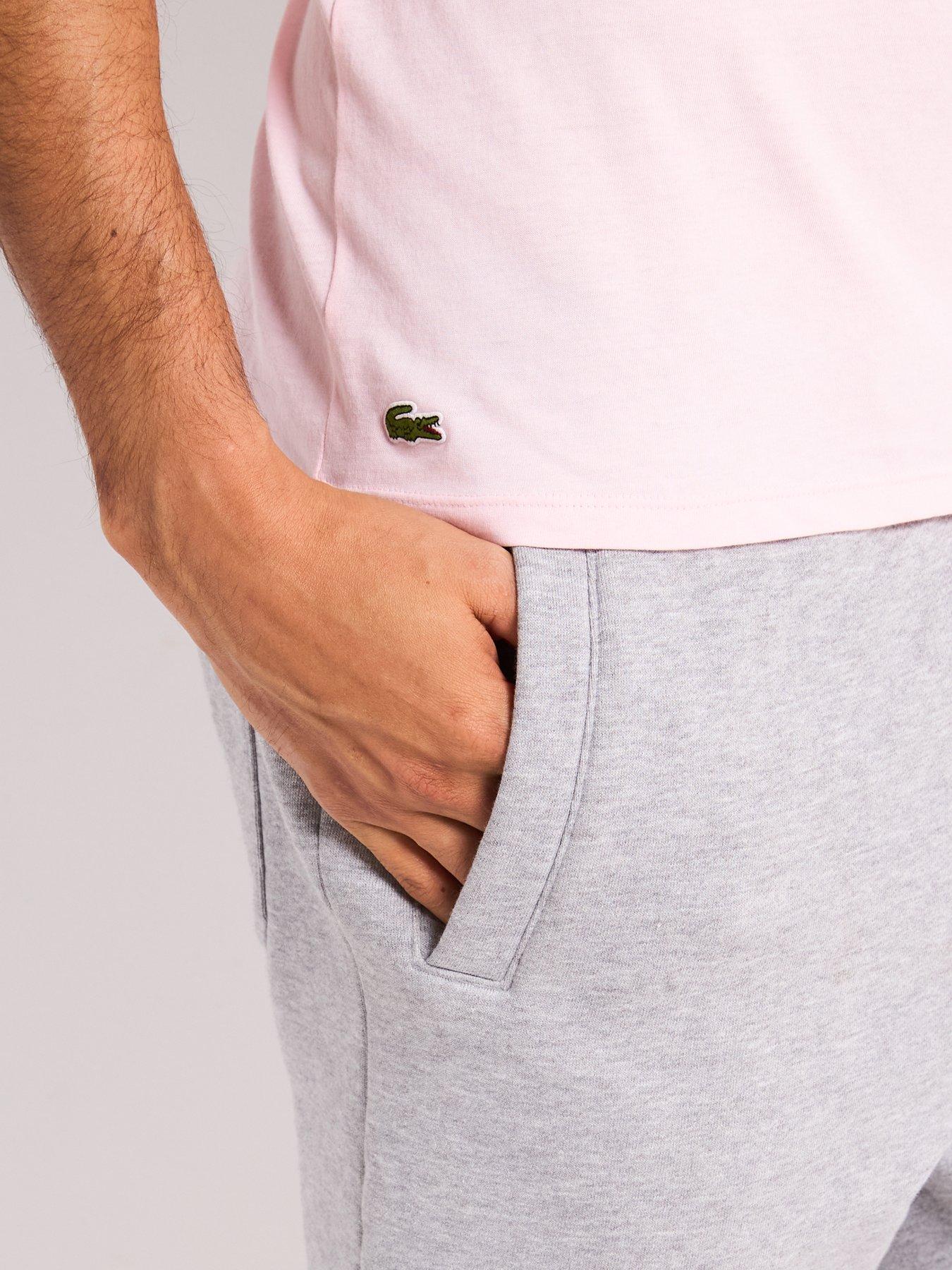 Image 5 of 5 of Lacoste 3-Pack Cotton Jersey Loungewear T-Shirt - Multi