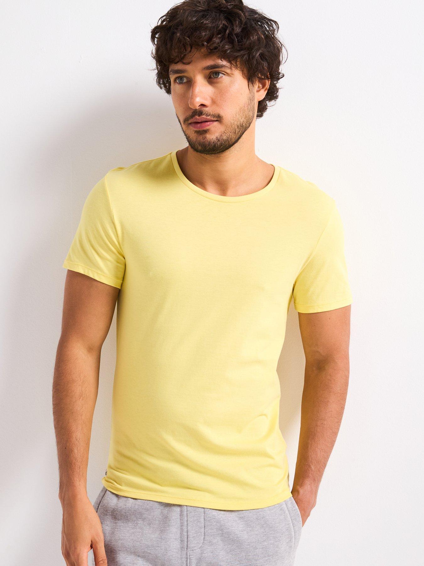 Image 2 of 5 of Lacoste 3-Pack Cotton Jersey Loungewear T-Shirt - Multi