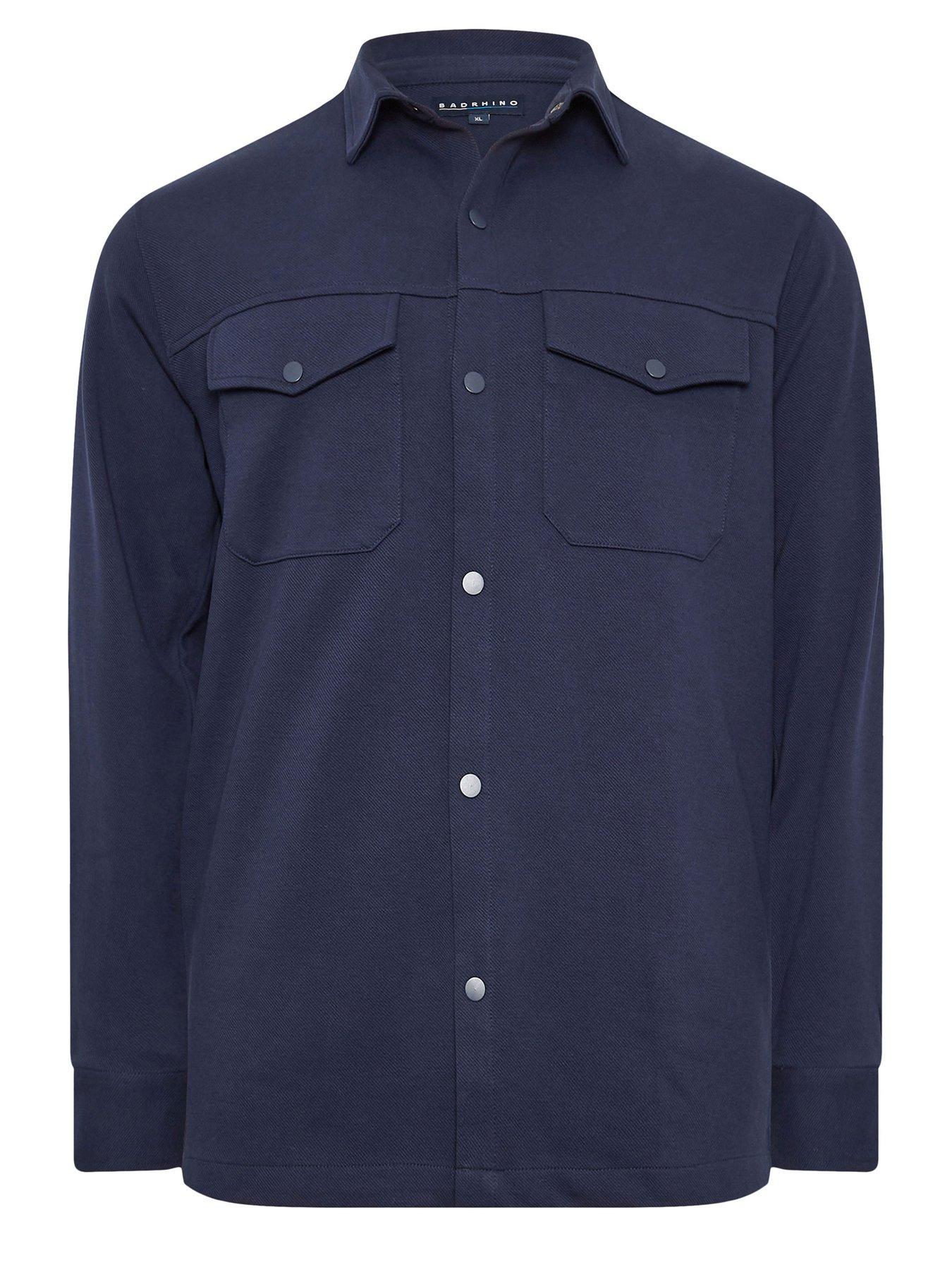 badrhino-textured-jersey-shacket-bluedetail