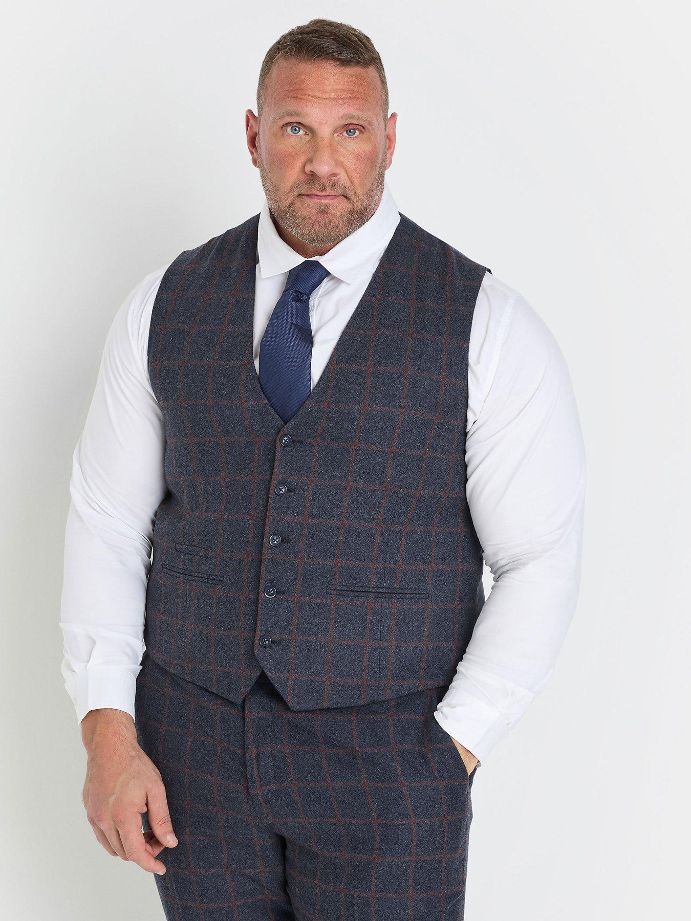 undefined Badrhino Checked Waistcoat